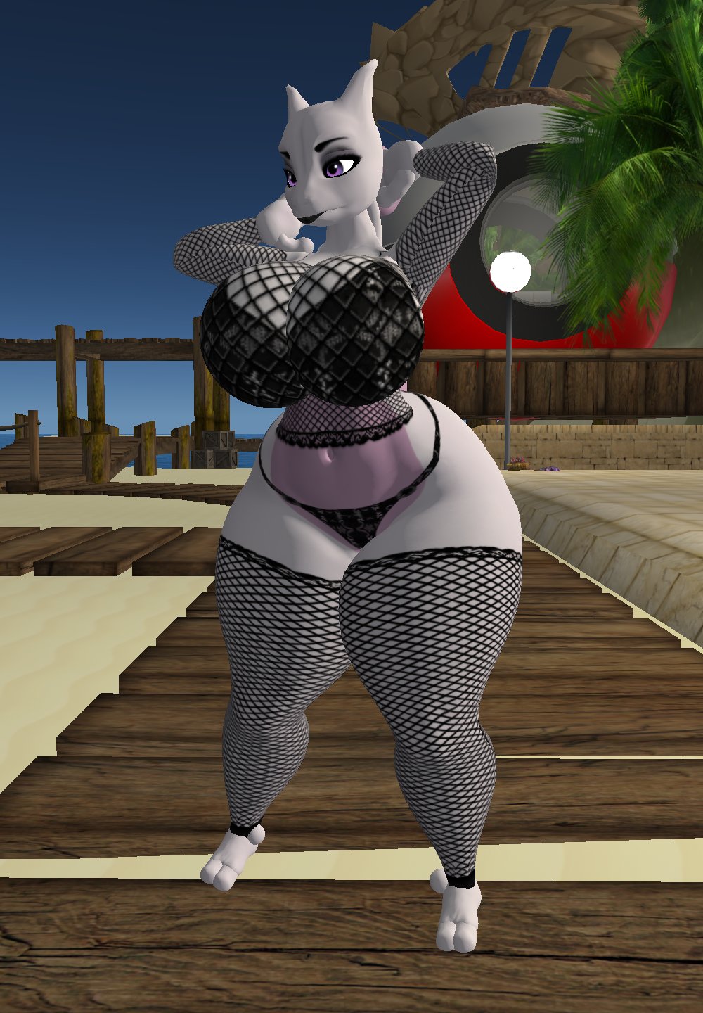 Mewtwo (Pokemon) Rule 34 Image