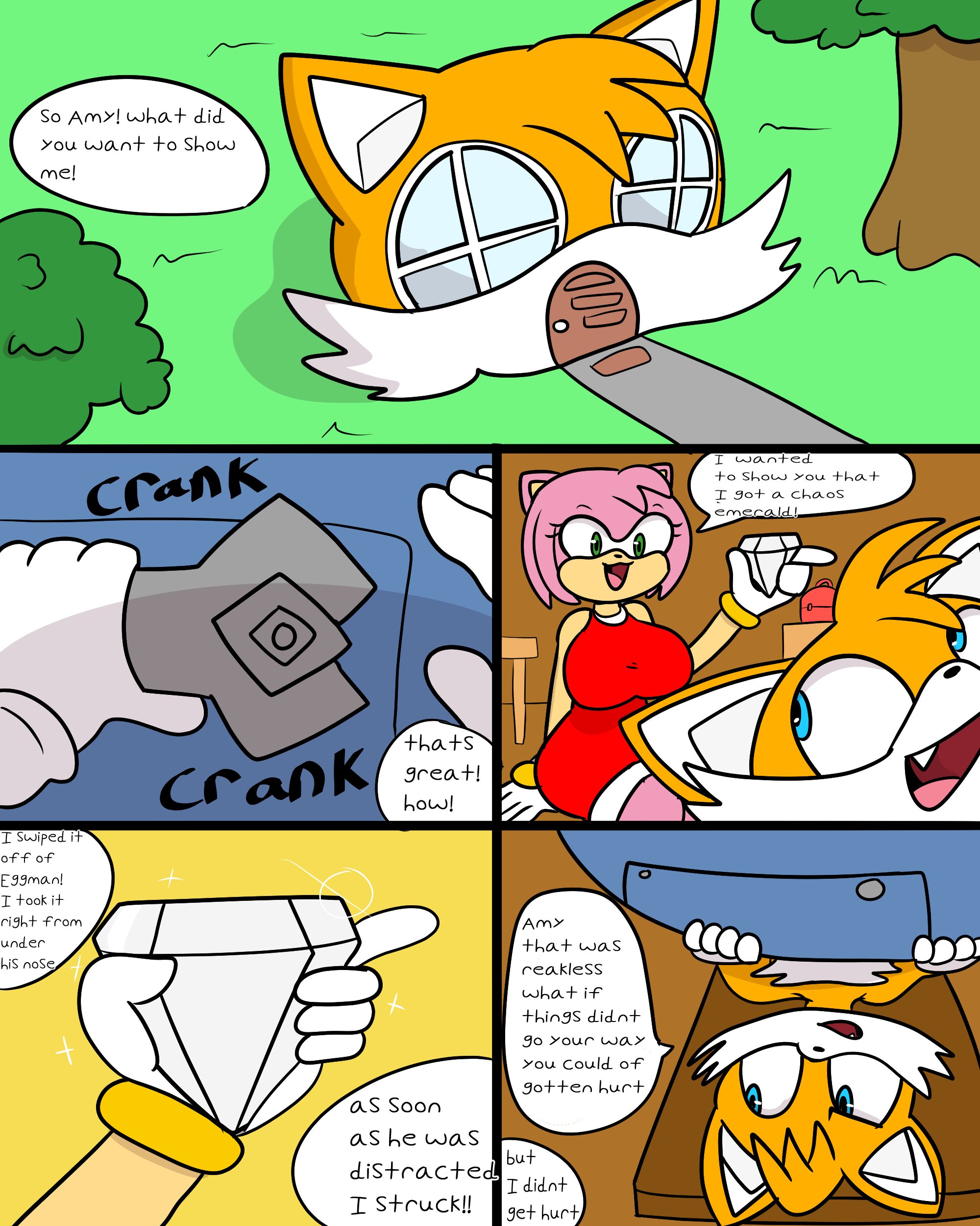 Amy Rose (Sega) Rule 34 Image