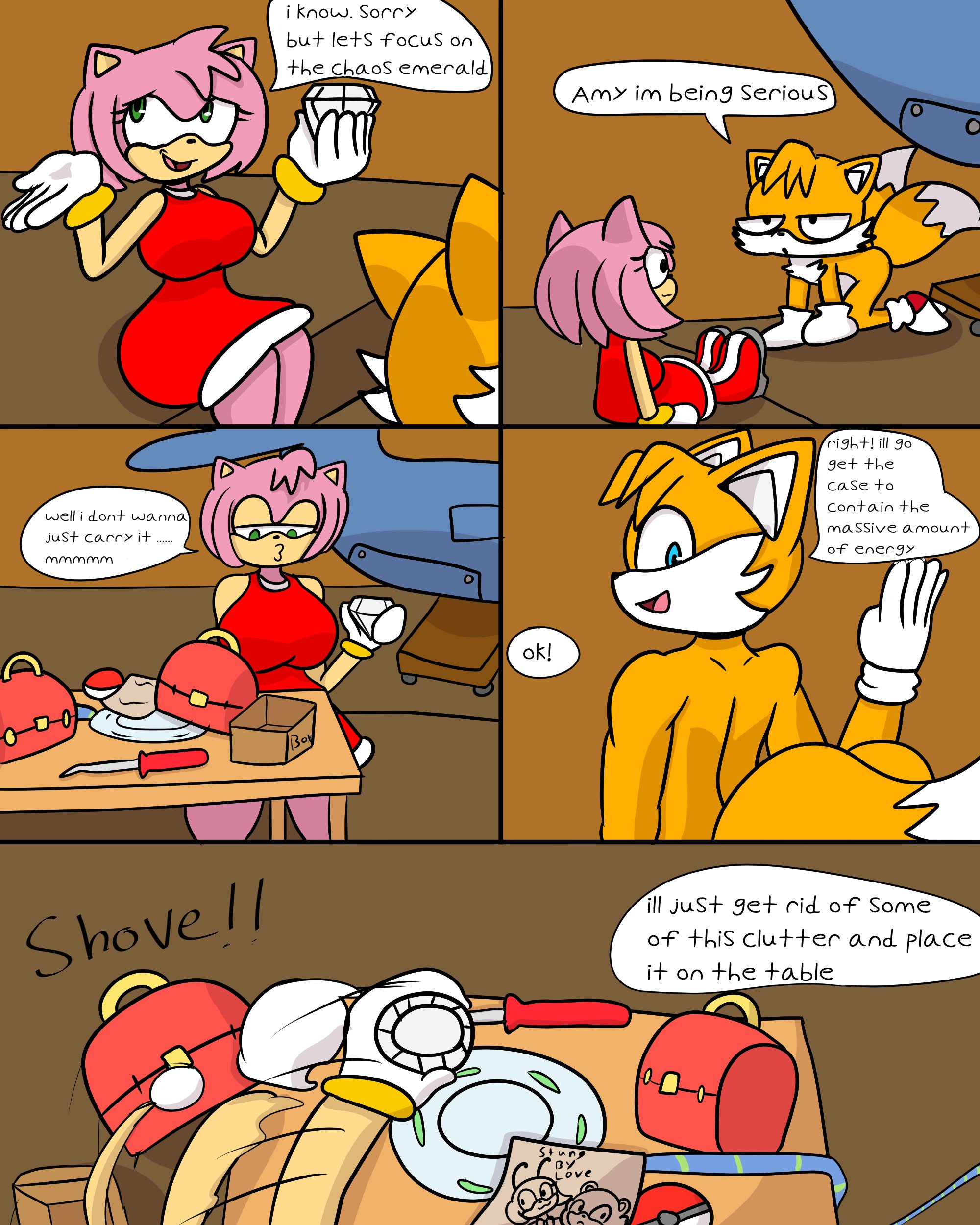 Amy Rose (Sega) Rule 34 Image