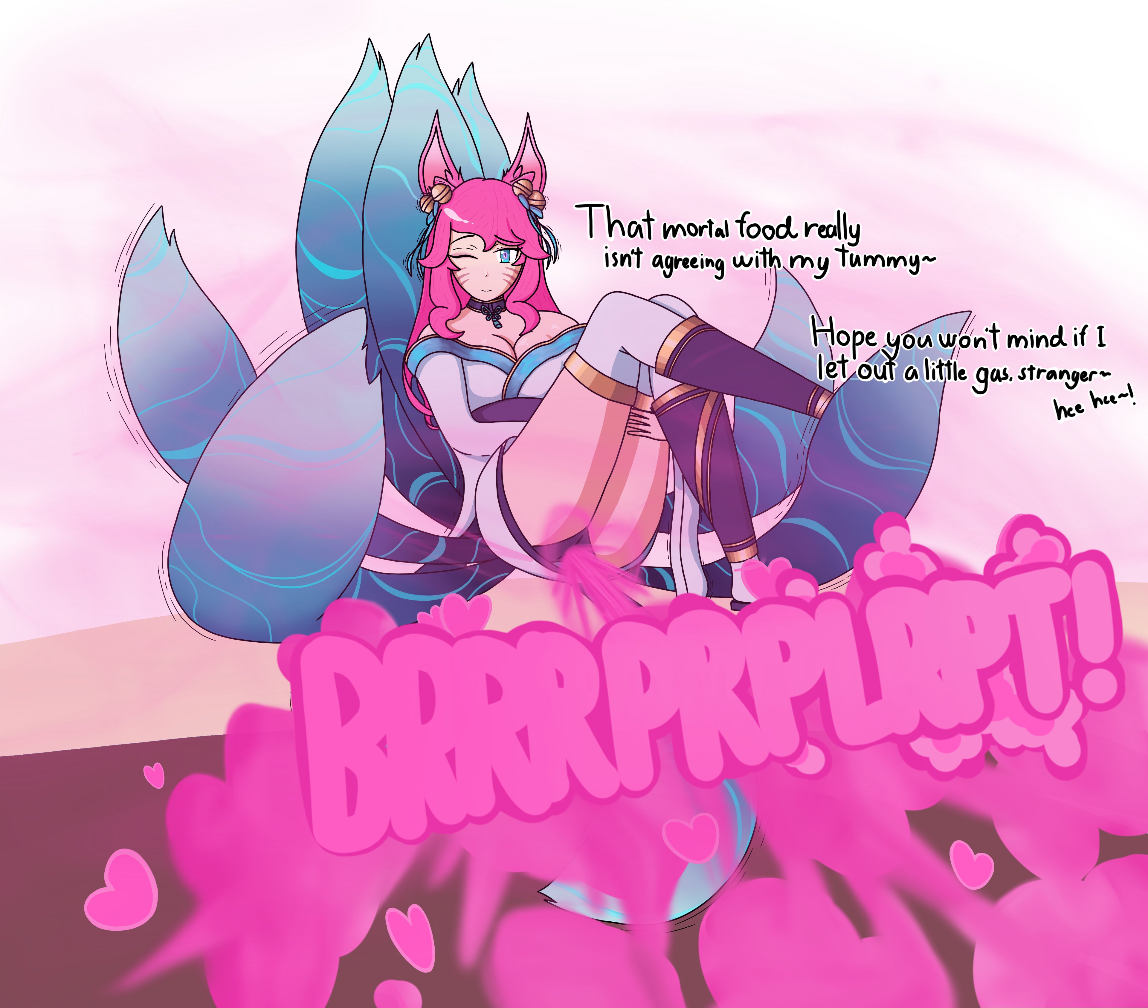 Ahri (League Of Legends) Rule 34 Image