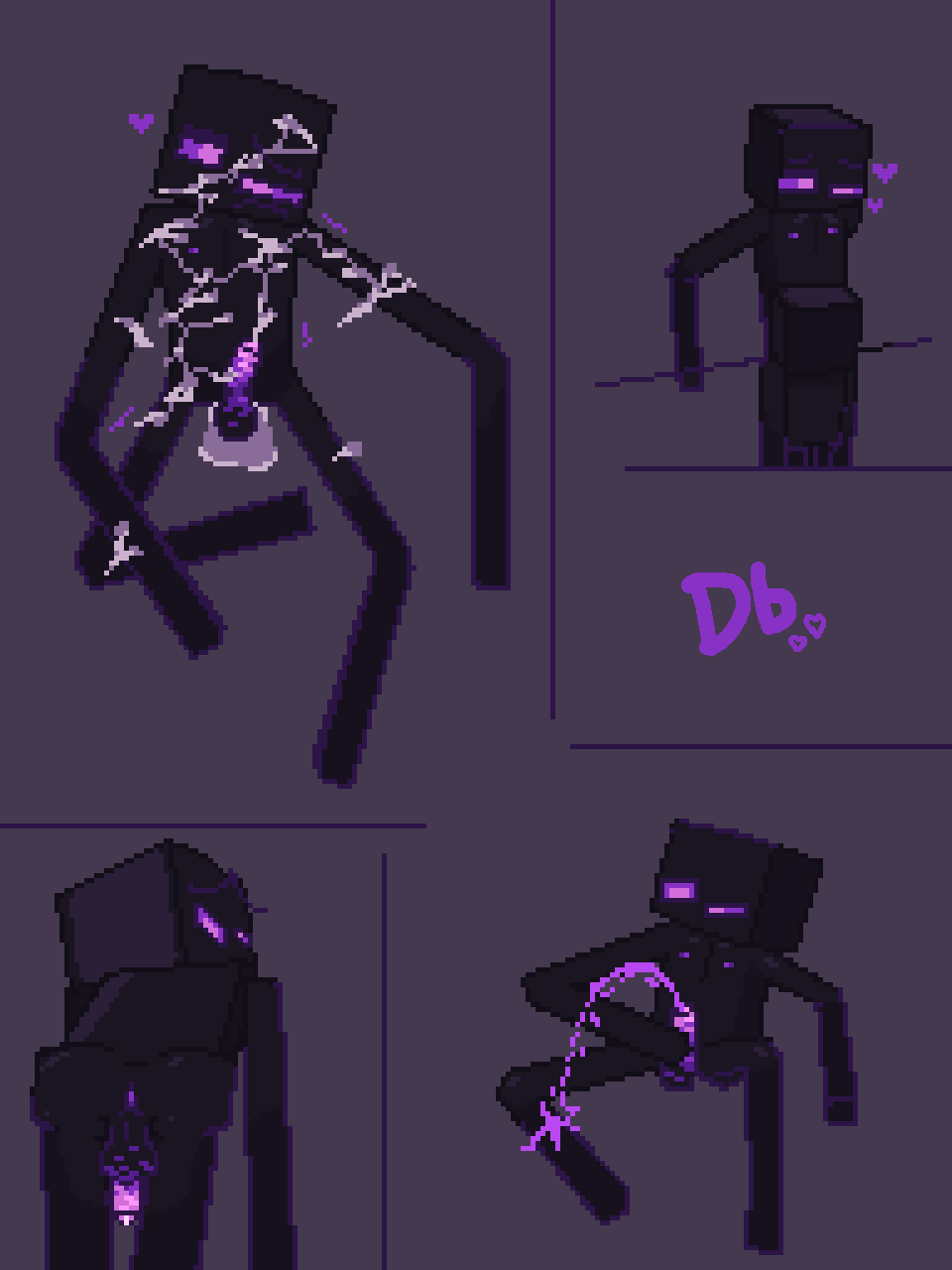 El The Enderman(Dingbox) (Minecraft) Rule 34 Image