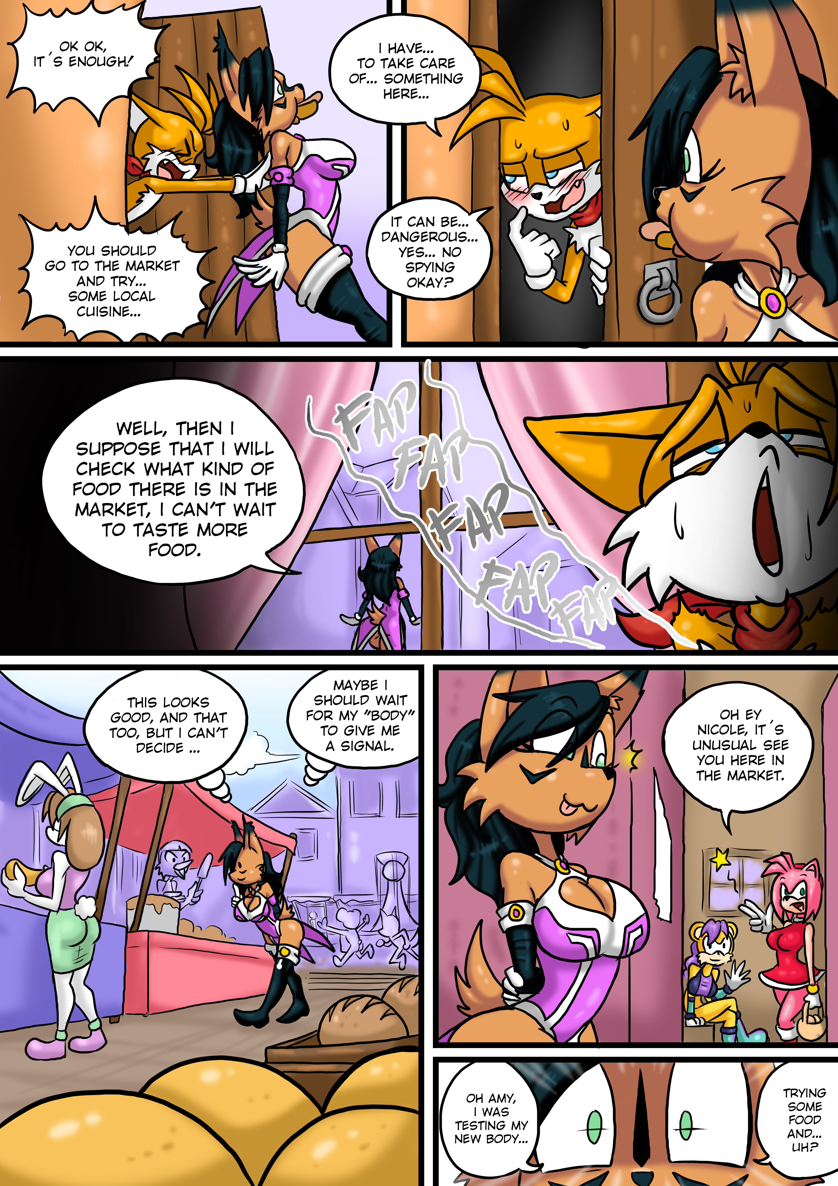 Amy Rose (Archie Comics) Rule 34 Image