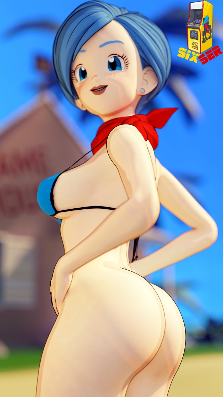 Bulma Briefs (Dragon Ball) Rule 34 Image