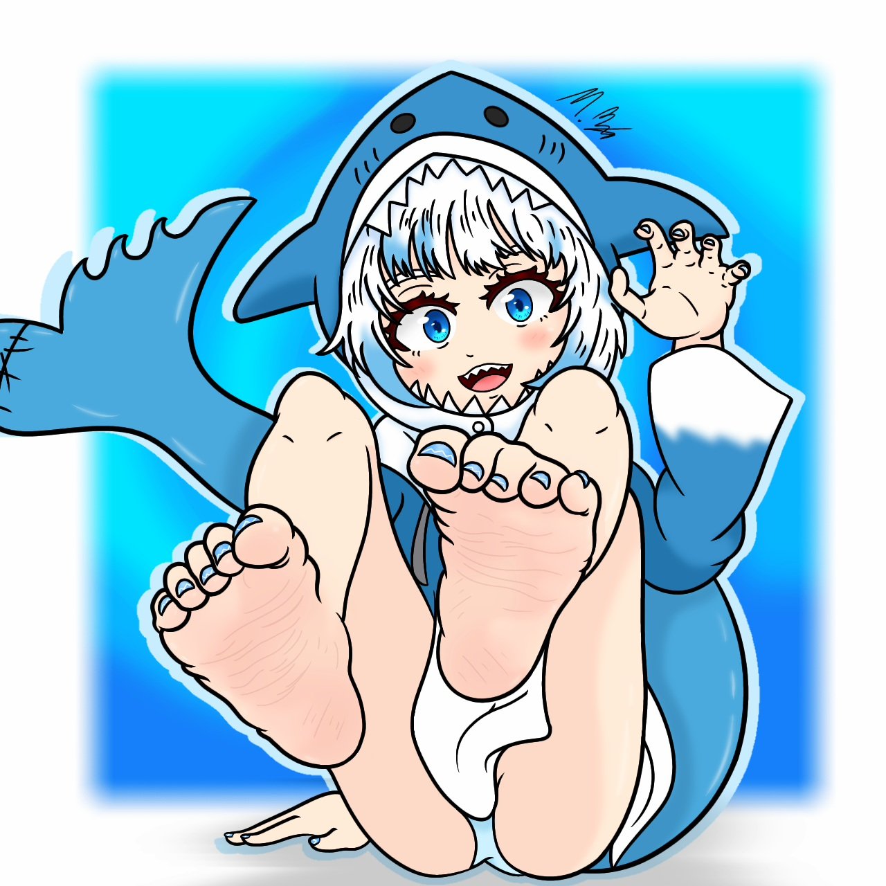 Gawr Gura (Hololive) Rule 34 Image
