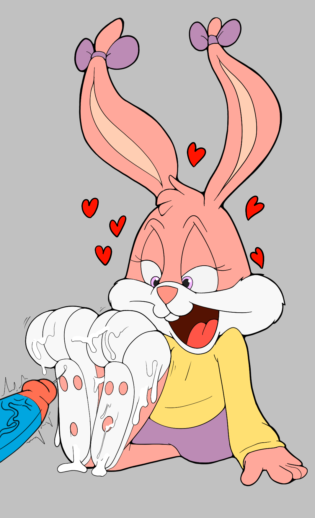 Babs Bunny (Tiny Toon Adventures) Rule 34 Image