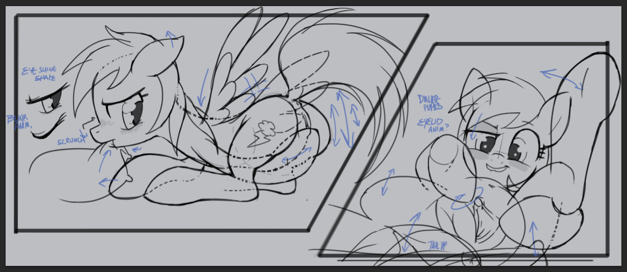 Rainbow Dash (Mlp) Rule 34 Image