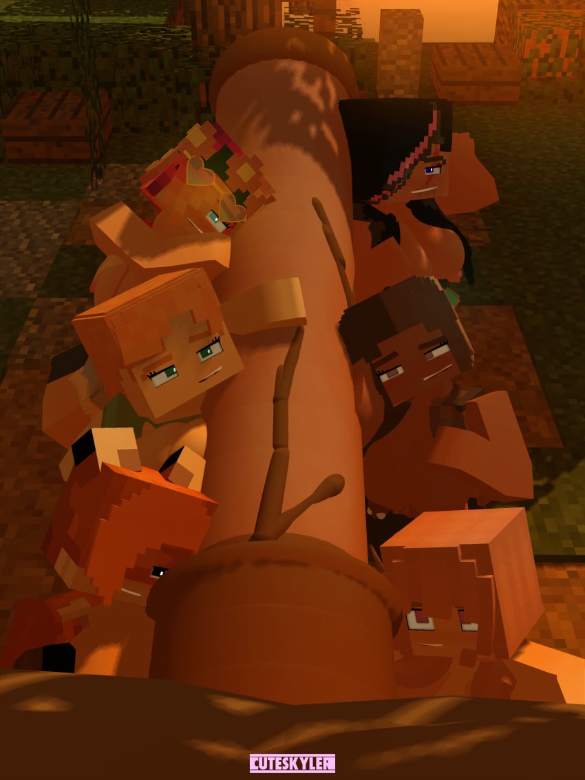 Alex (Minecraft) Rule 34 Image
