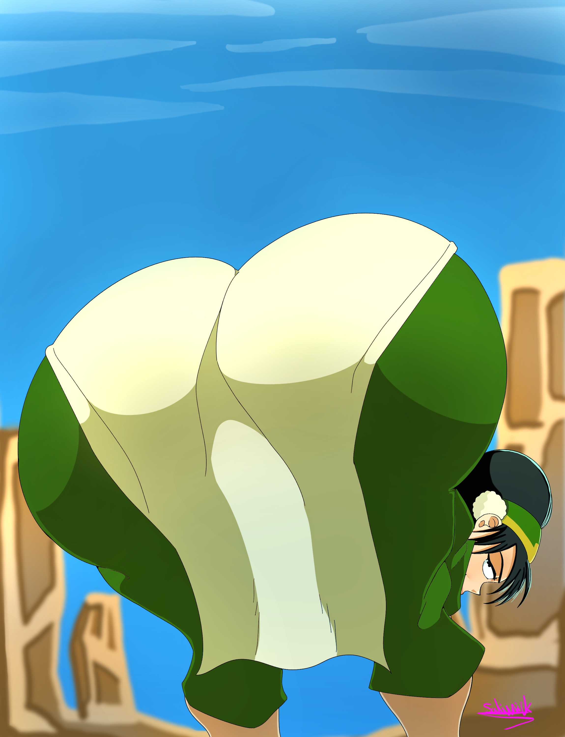 Toph Bei Fong (Avatar The Last Airbender) Rule 34 Image