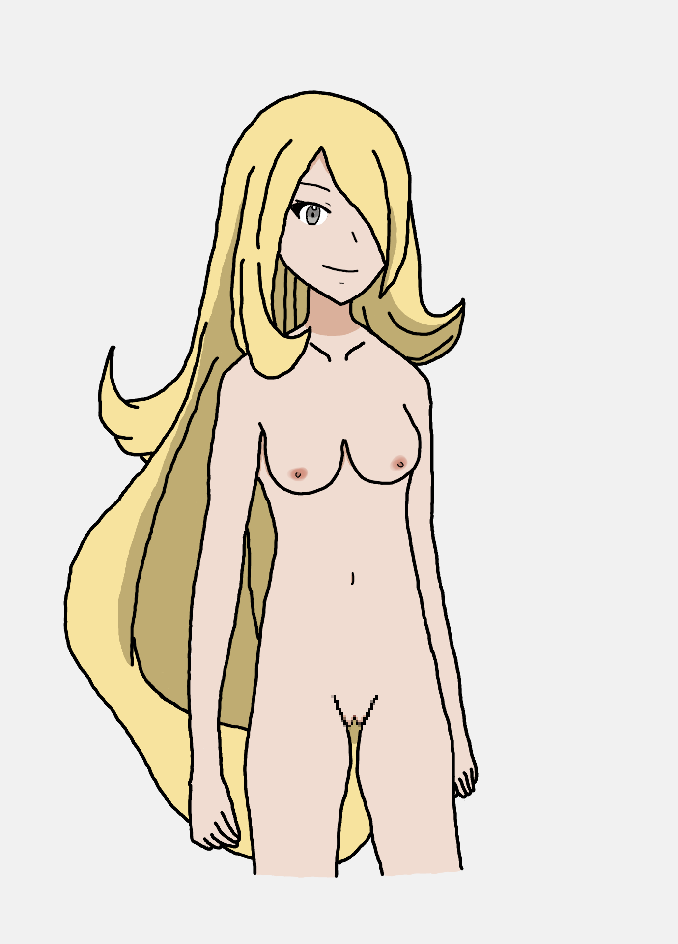 Cynthia (Pokemon) Rule 34 Image