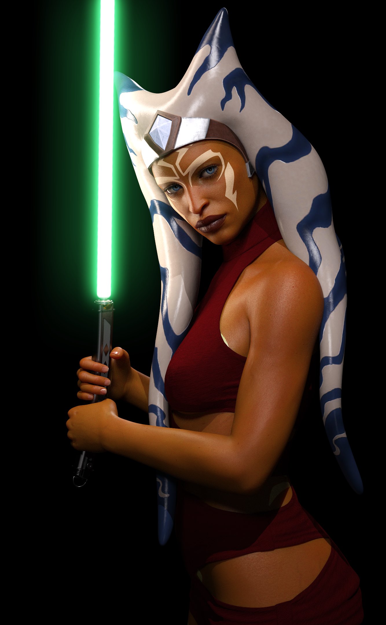 Ahsoka Tano (Star Wars) Rule 34 Image