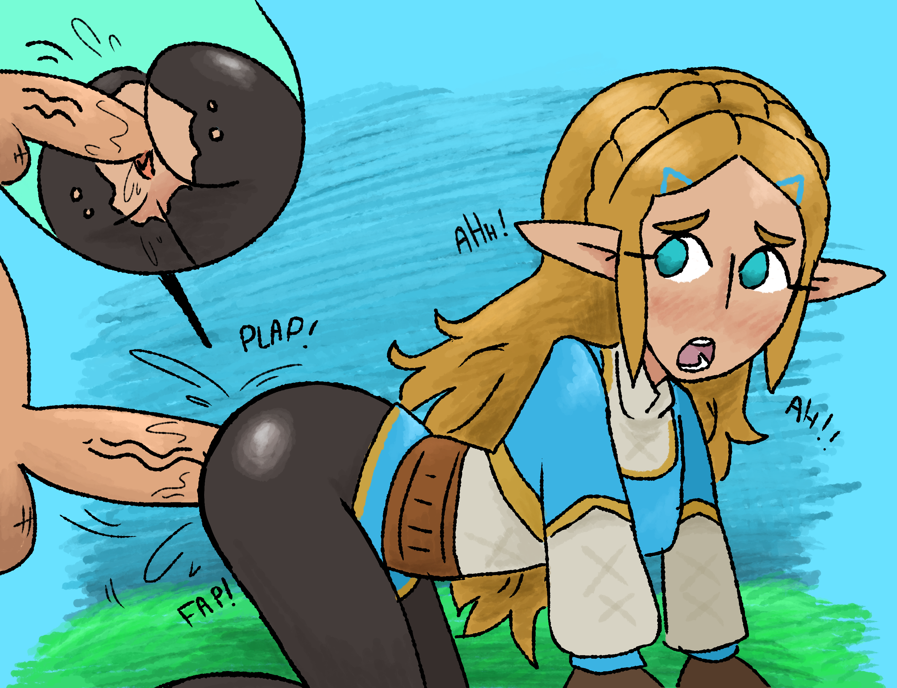 Princess Zelda (Breath Of The Wild) Rule 34 Image