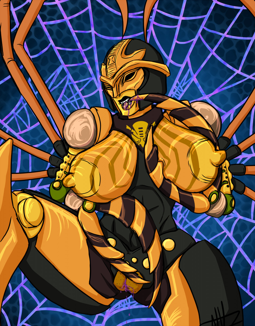 Blackarachnia (Beast Wars) Rule 34 Image