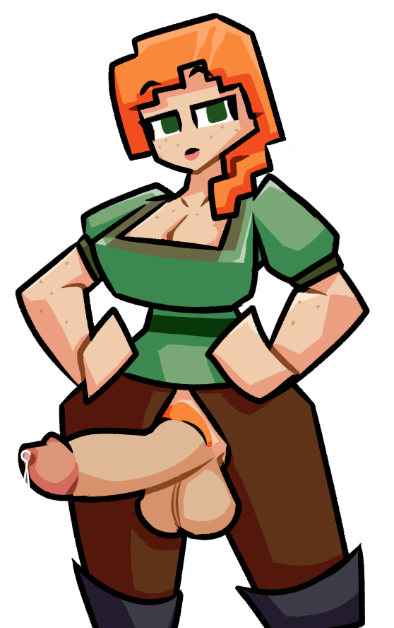 Alex (Minecraft) Rule 34 Image