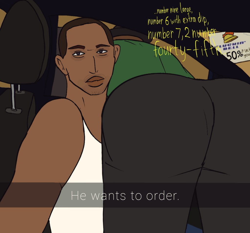 Carl Johnson (Big Smoke) Rule 34 Image