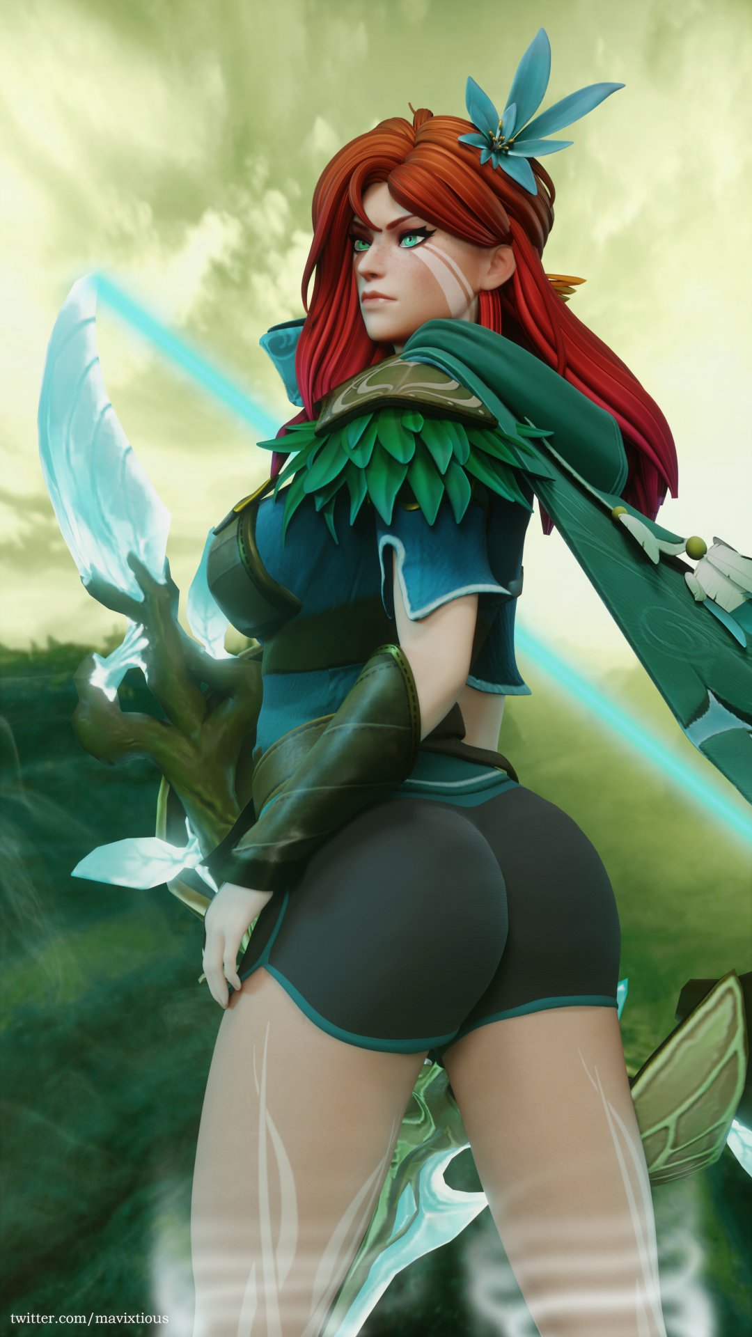 Windranger (Dota 2) Rule 34 Image