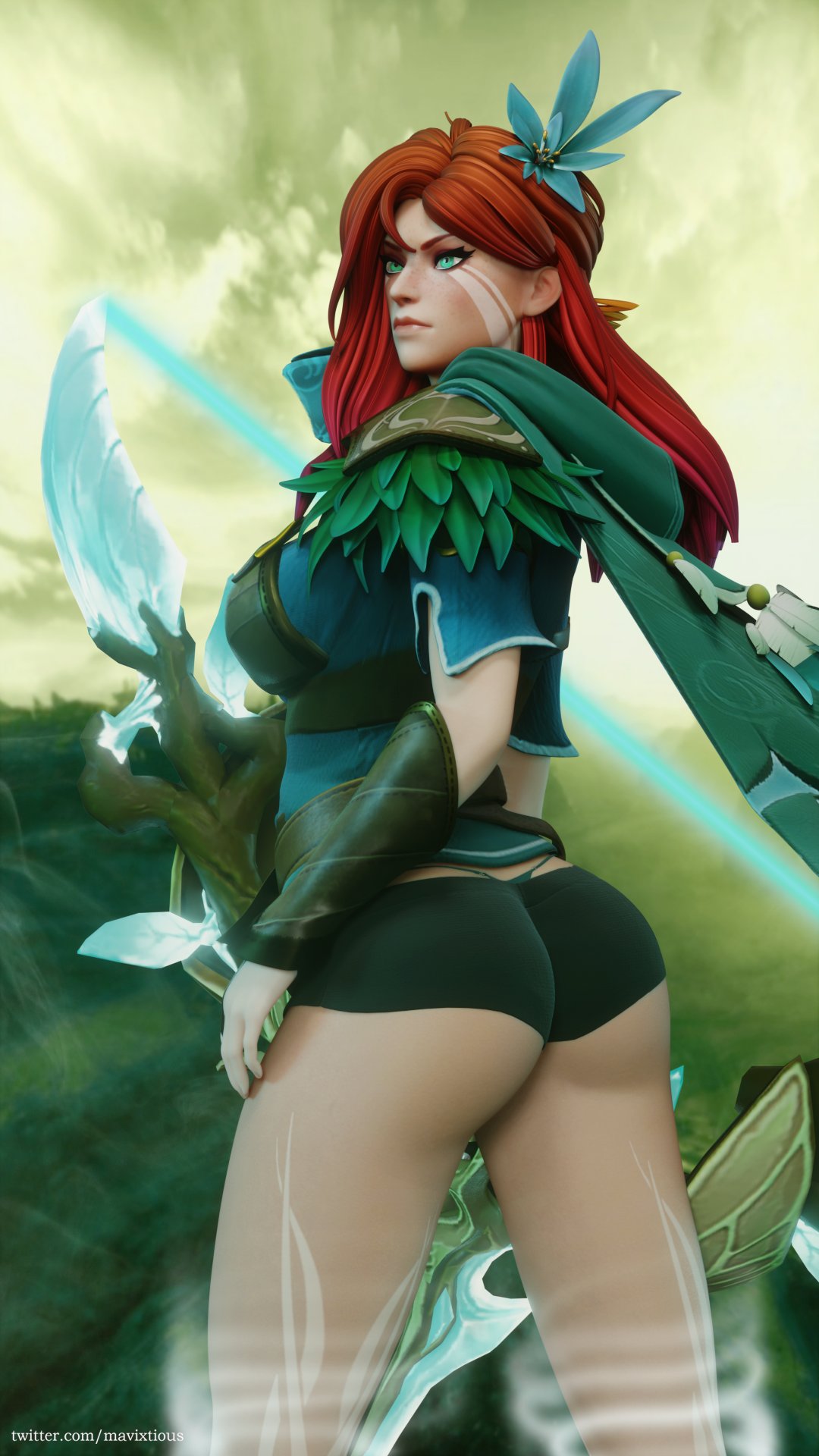 Windranger (Dota 2) Rule 34 Image
