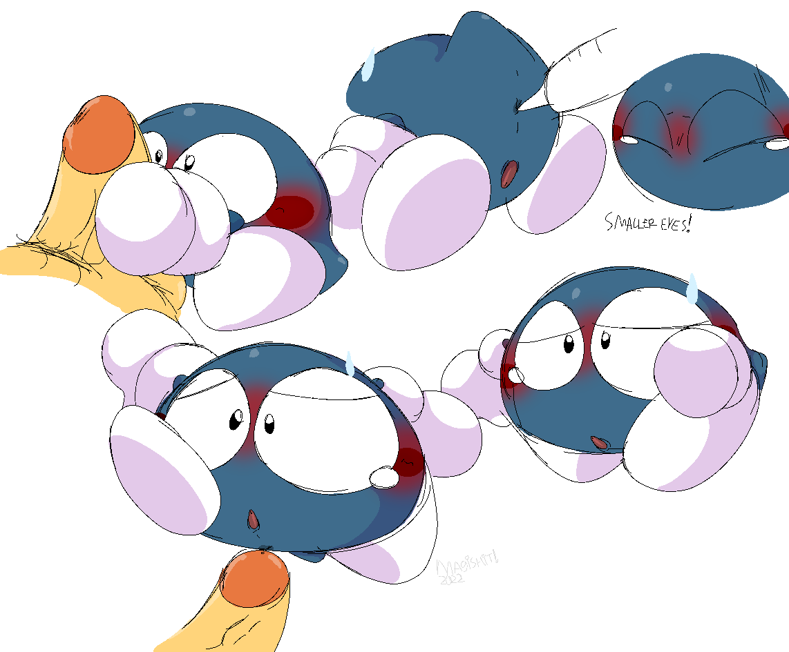 Lololo (Kirby: Right Back At Ya!) Rule 34 Image