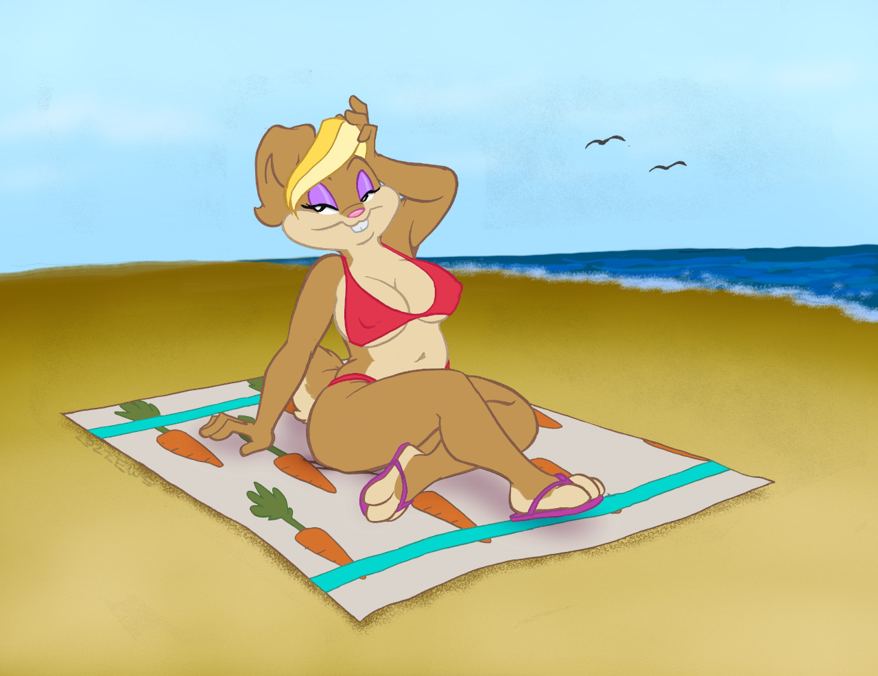 Patricia Bunny (Looney Tunes) Rule 34 Image