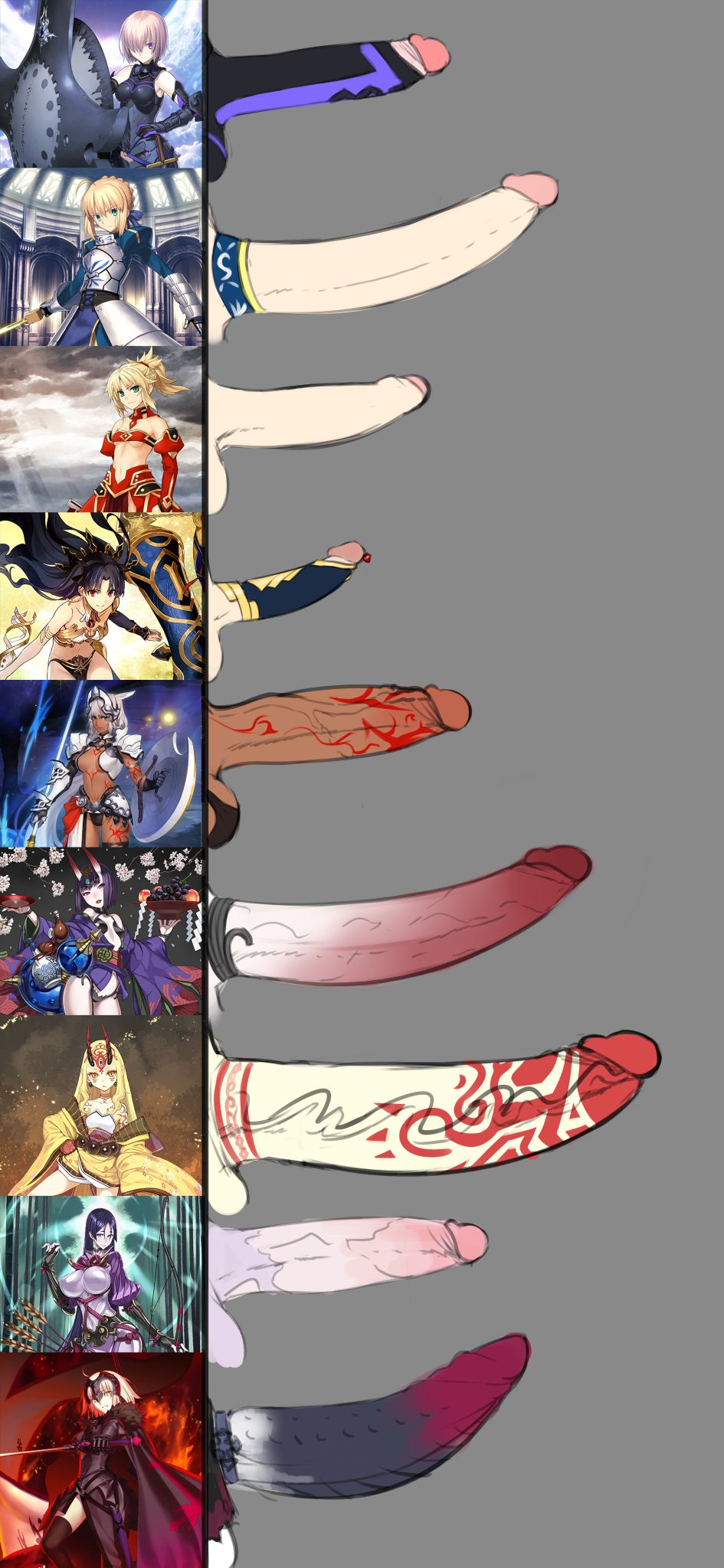 Artoria Pendragon (Fate) Rule 34 Image