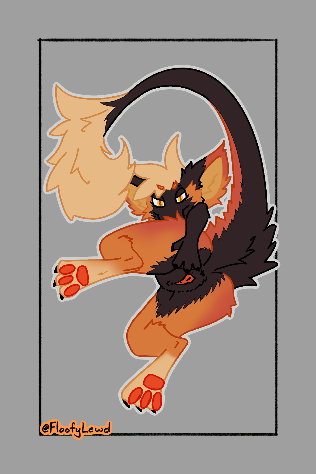 Percinnamon (Floofychi) Rule 34 Image