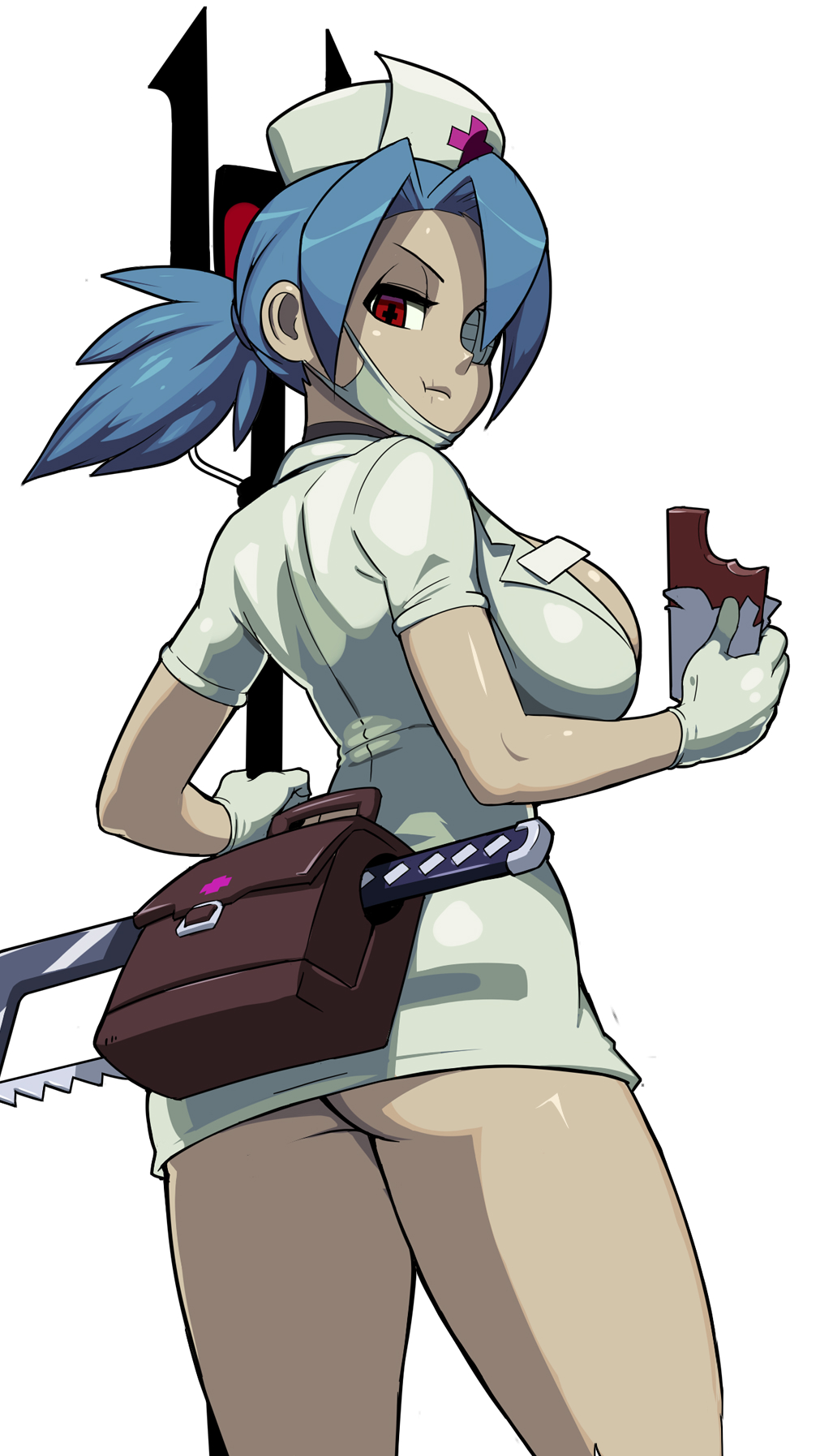 Valentine (Skullgirls) Rule 34 Image