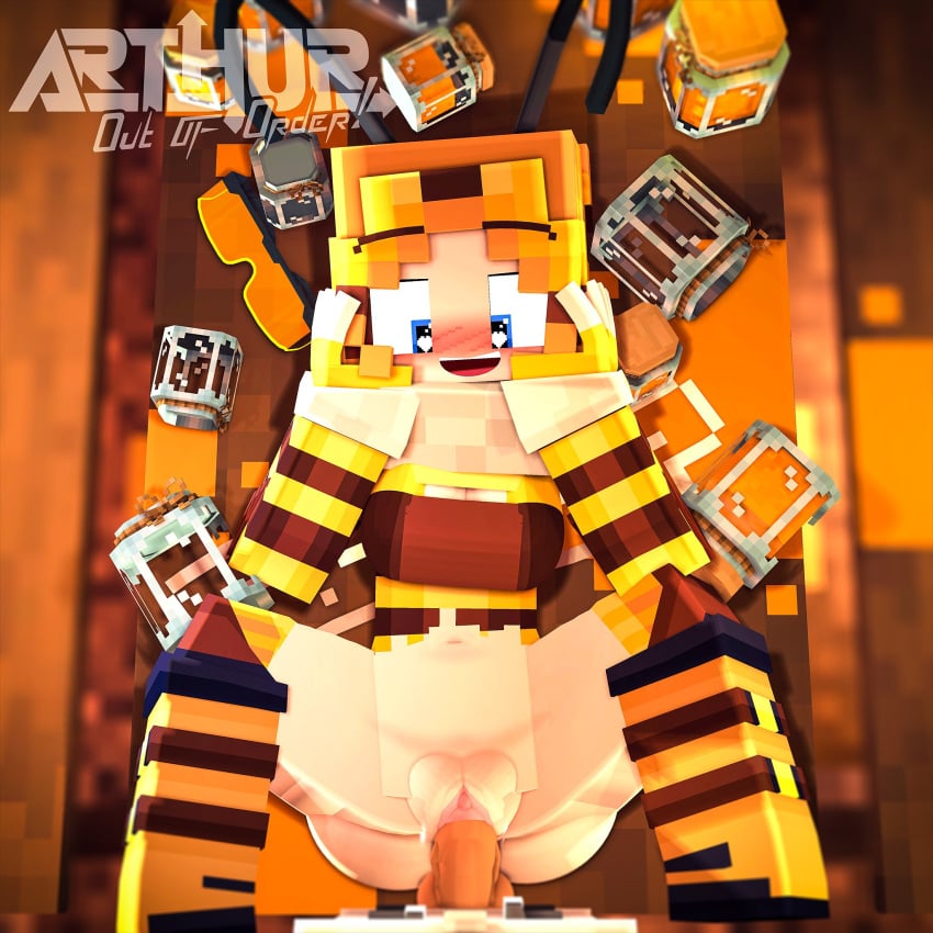 Bee (Minecraft) Rule 34 Image