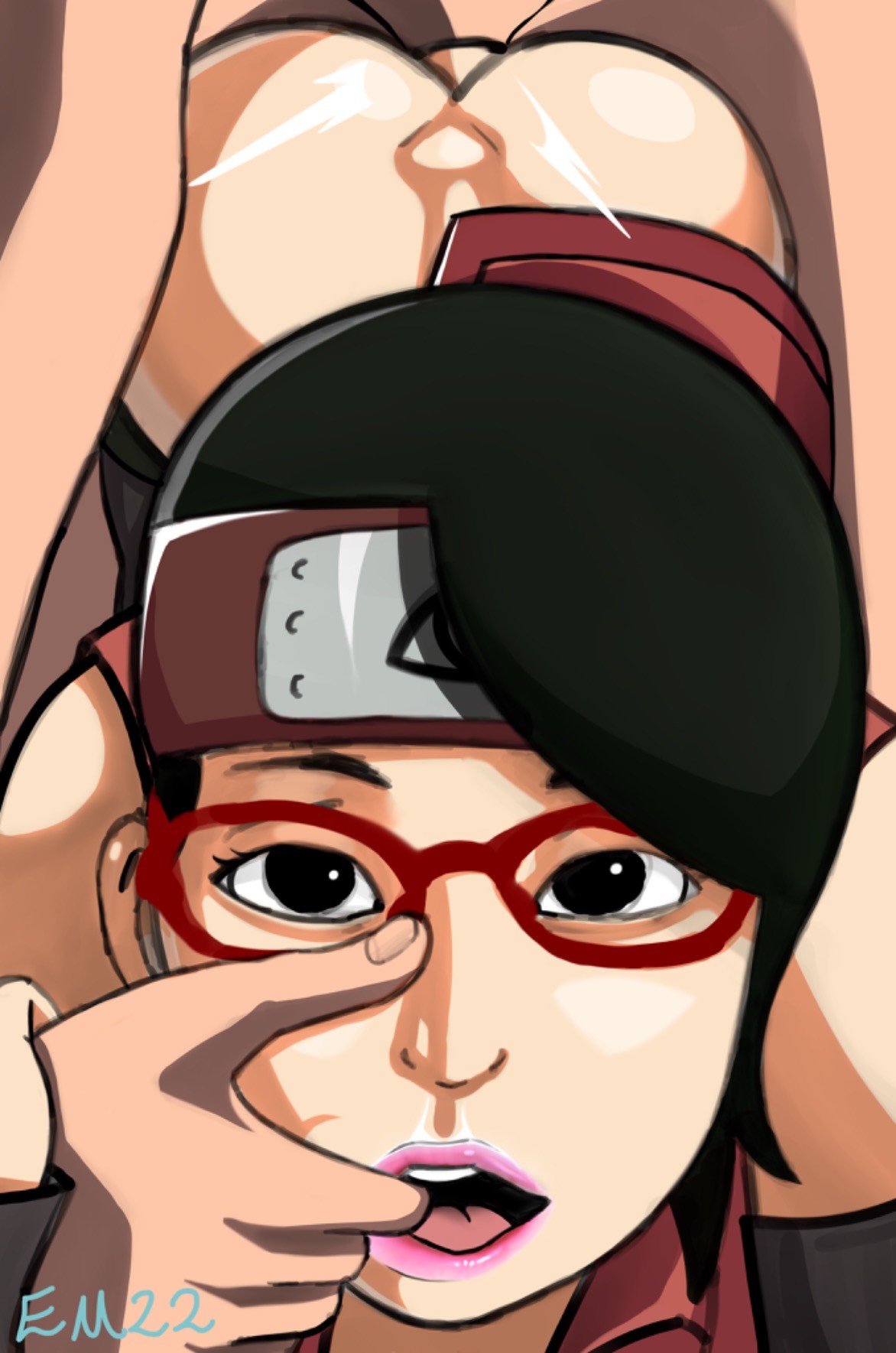 Sarada Uchiha (Boruto: Naruto Next Generations) Rule 34 Image