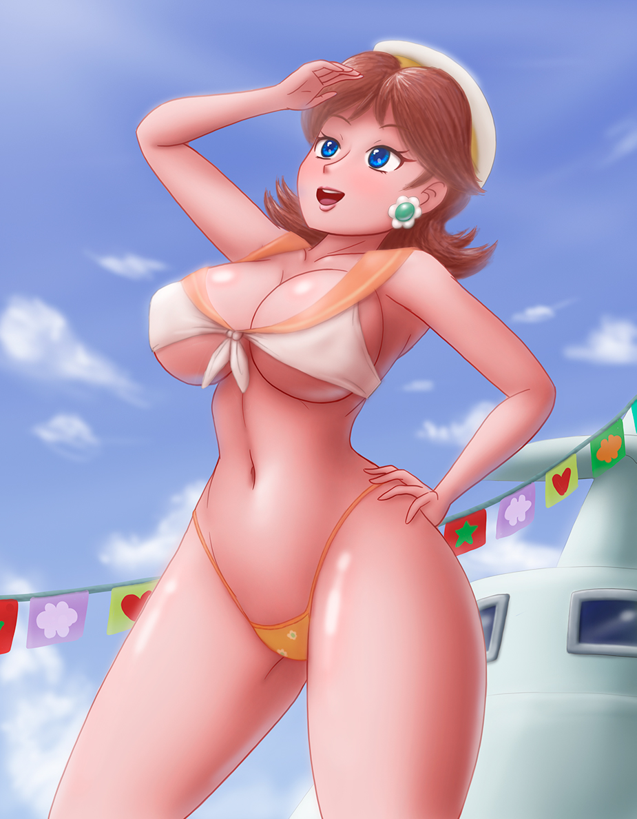 Princess Daisy (Mario (Series)) Rule 34 Image