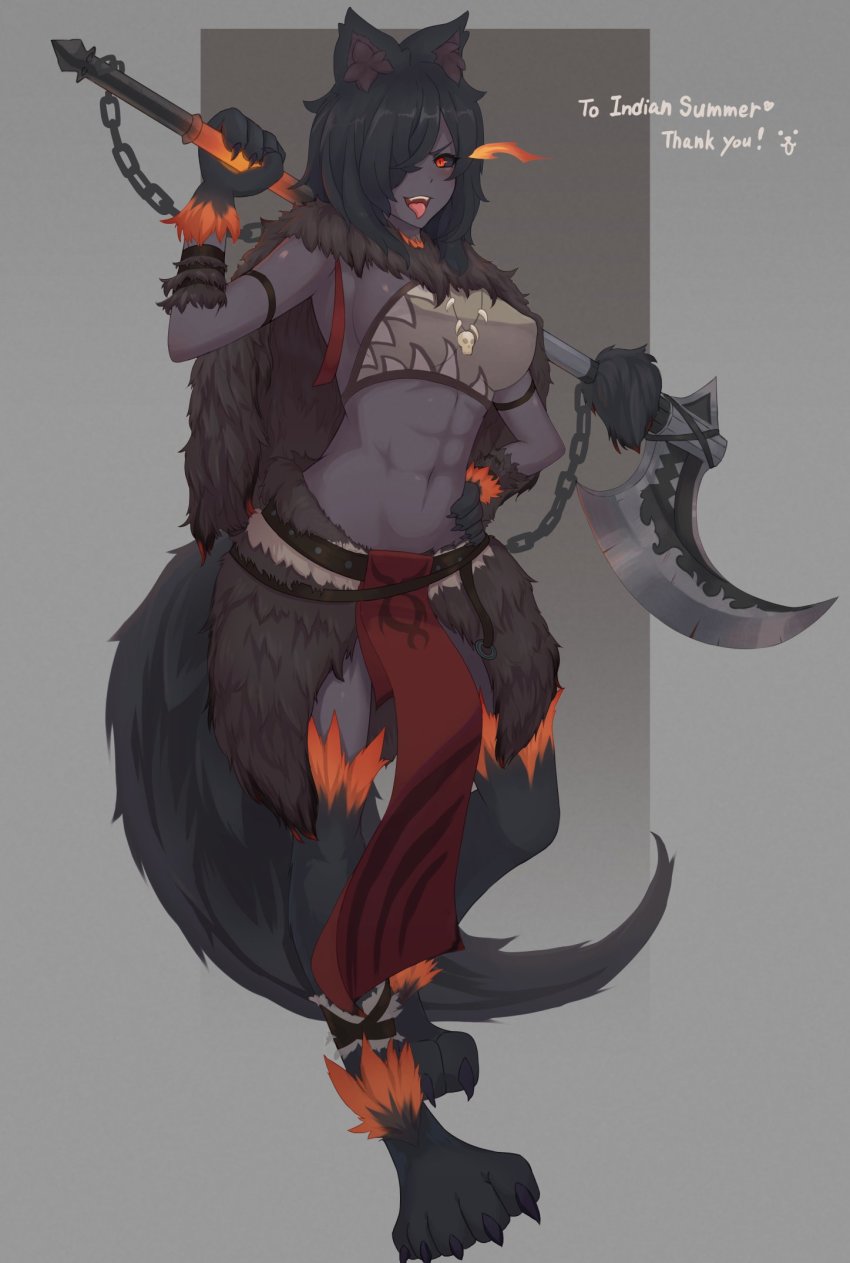 Hellhound (Monster Girl Encyclopedia) Rule 34 Image