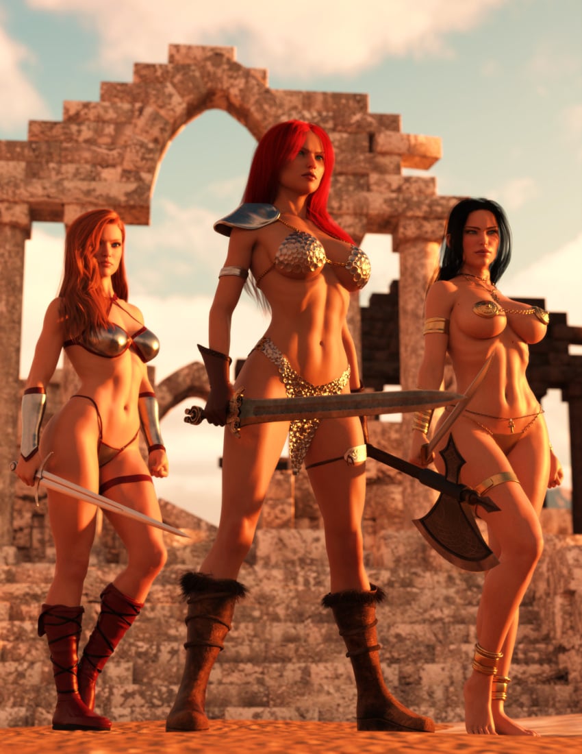 Red Sonja (Golden Axe) Rule 34 Image