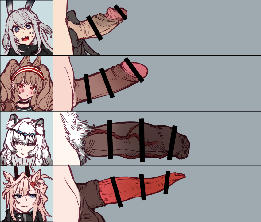 Angelina (Arknights) Rule 34 Image