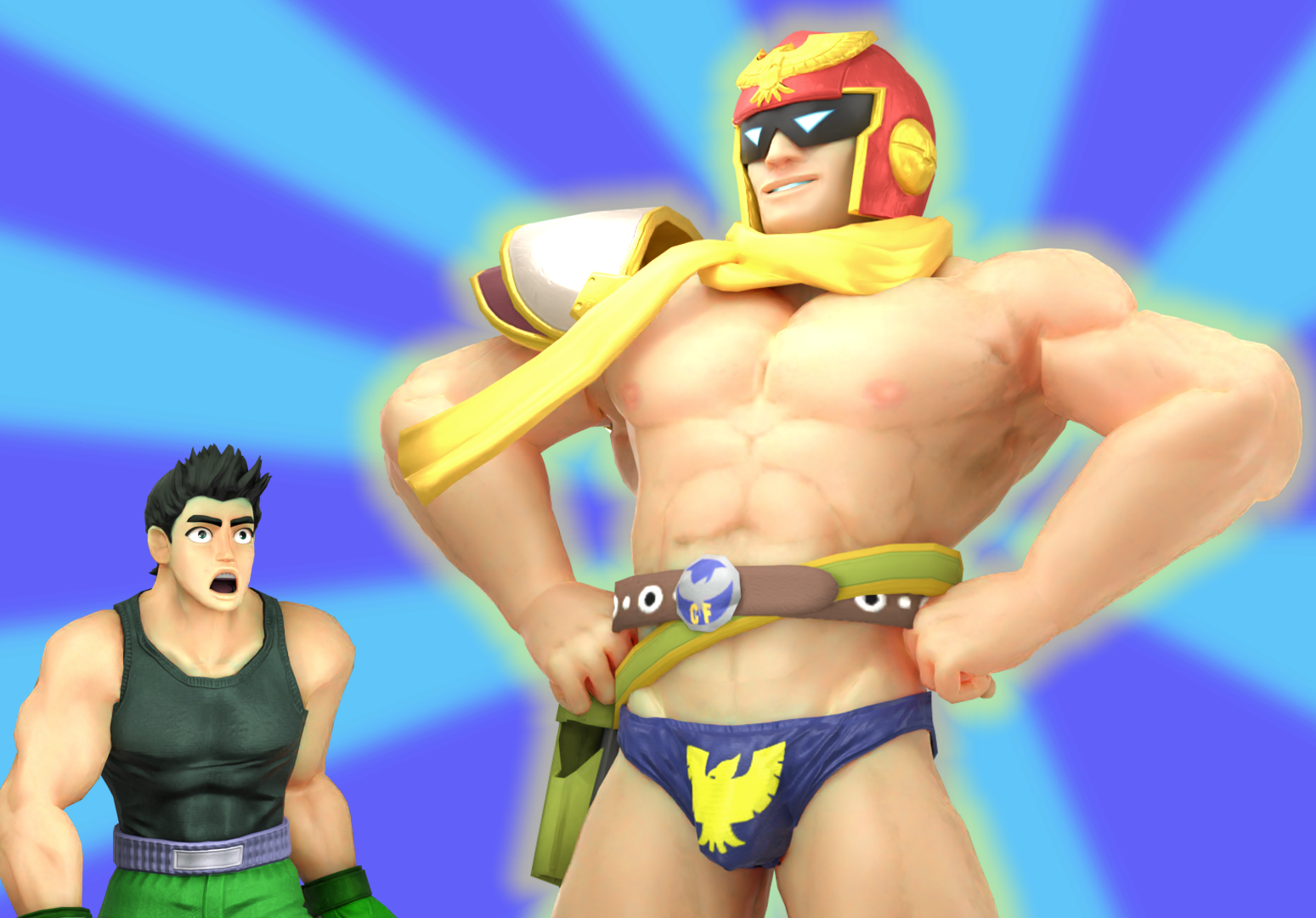 Captain Falcon (F-Zero) Rule 34 Image