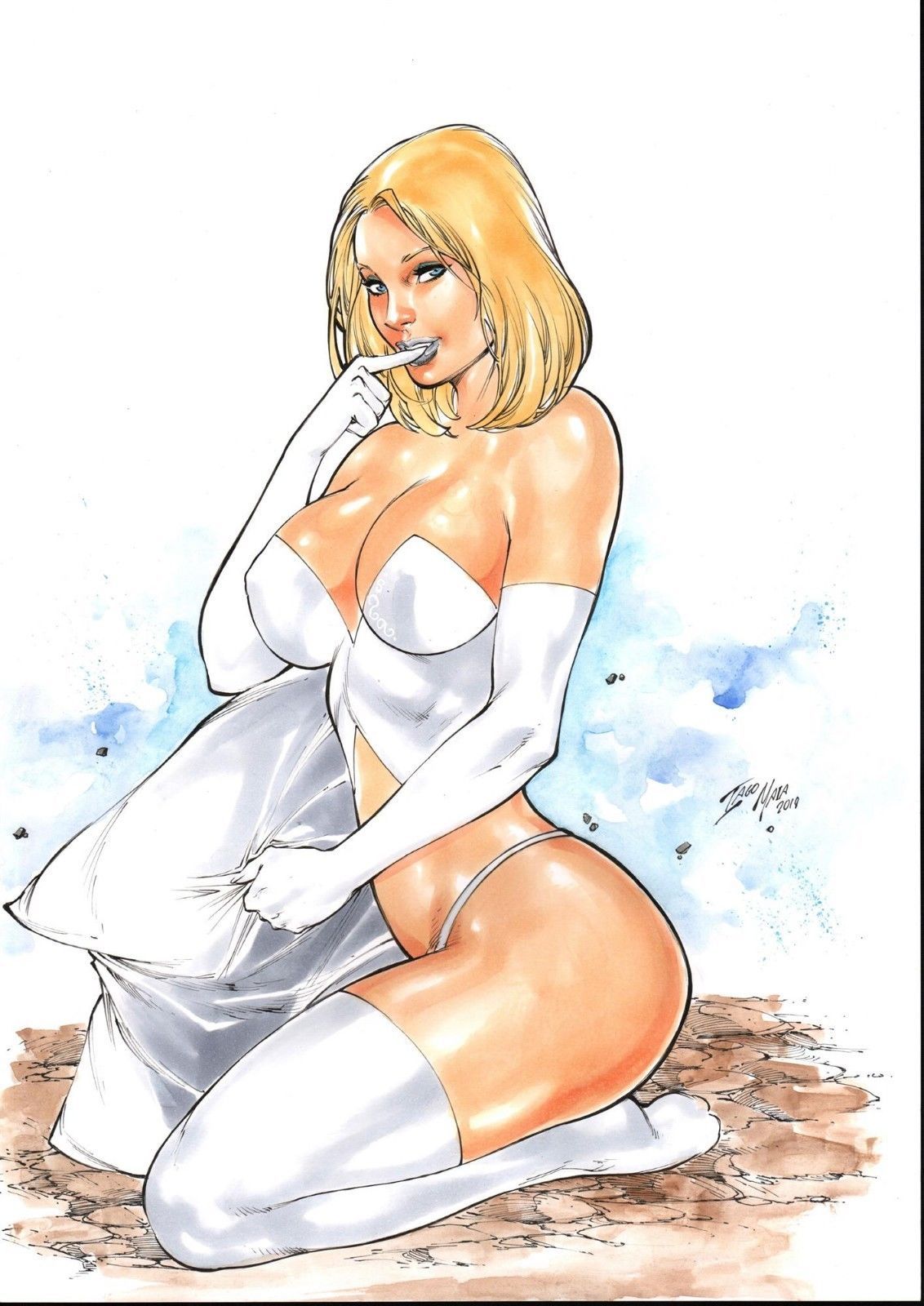Emma Frost (Hellfire Club) Rule 34 Image