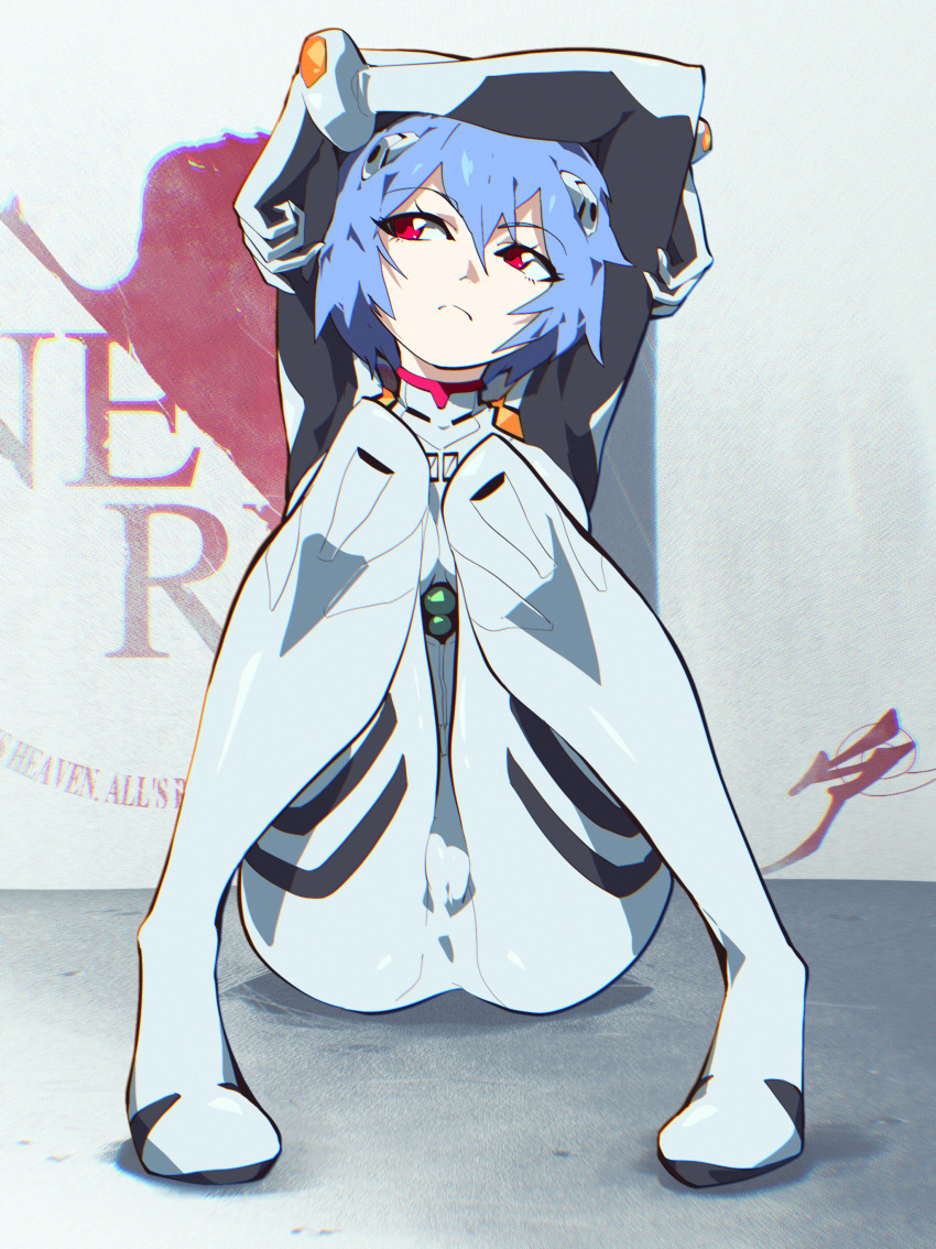 Ayanami Rei (Neon Genesis Evangelion) Rule 34 Image