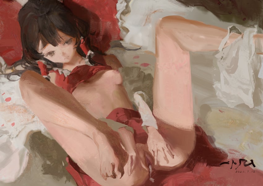 Hakurei Reimu (Touhou) Rule 34 Image