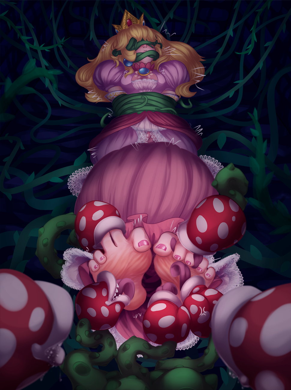 Piranha Plant (Mario (Series)) Rule 34 Image