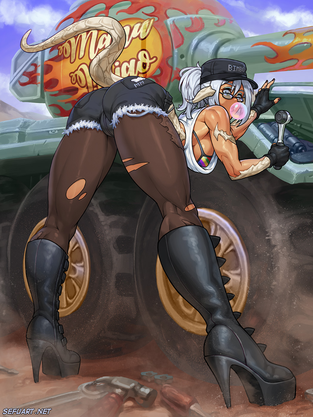 Au Ra (Final Fantasy) Rule 34 Image
