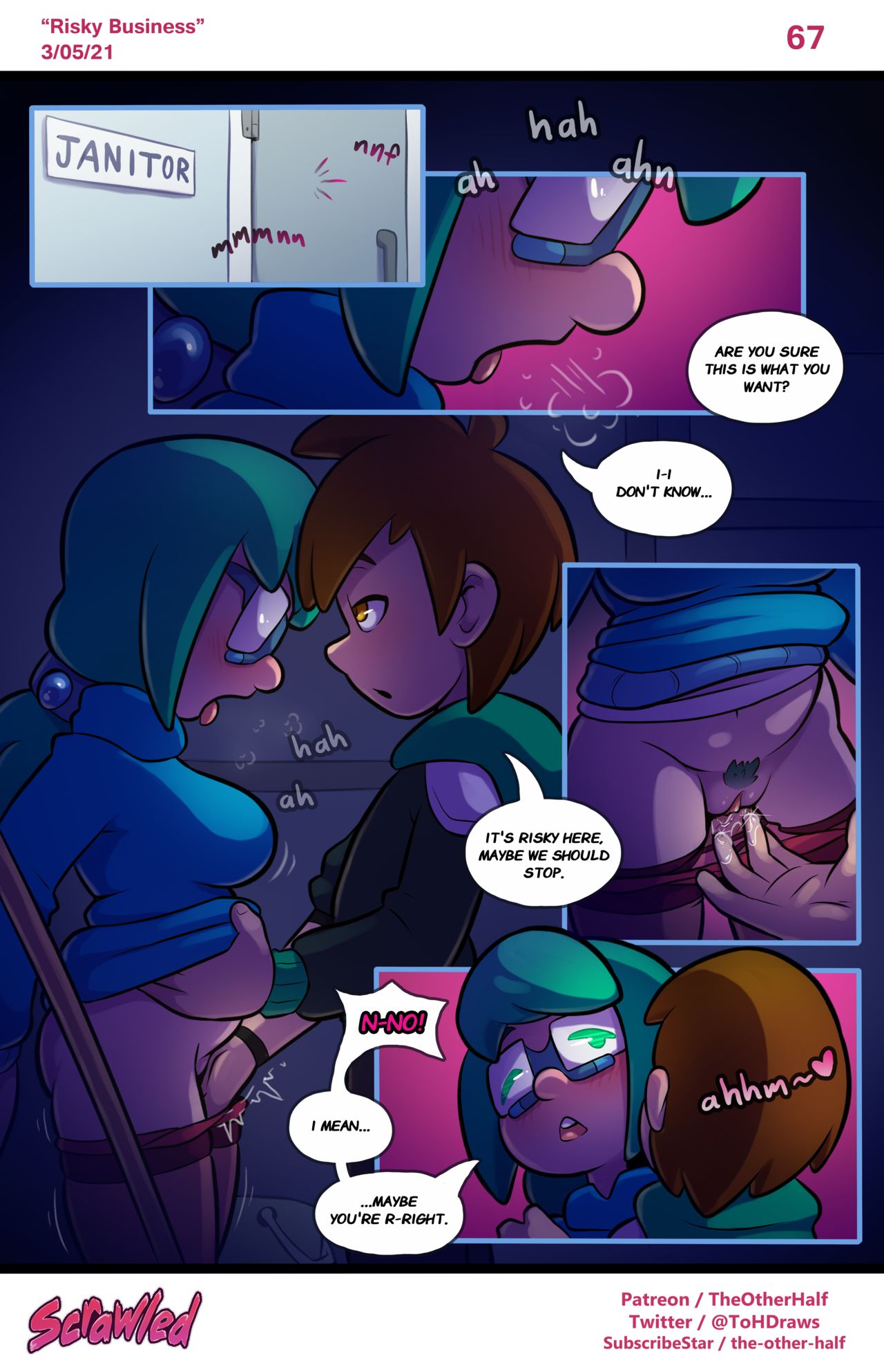 Scrawled Rule 34 Image