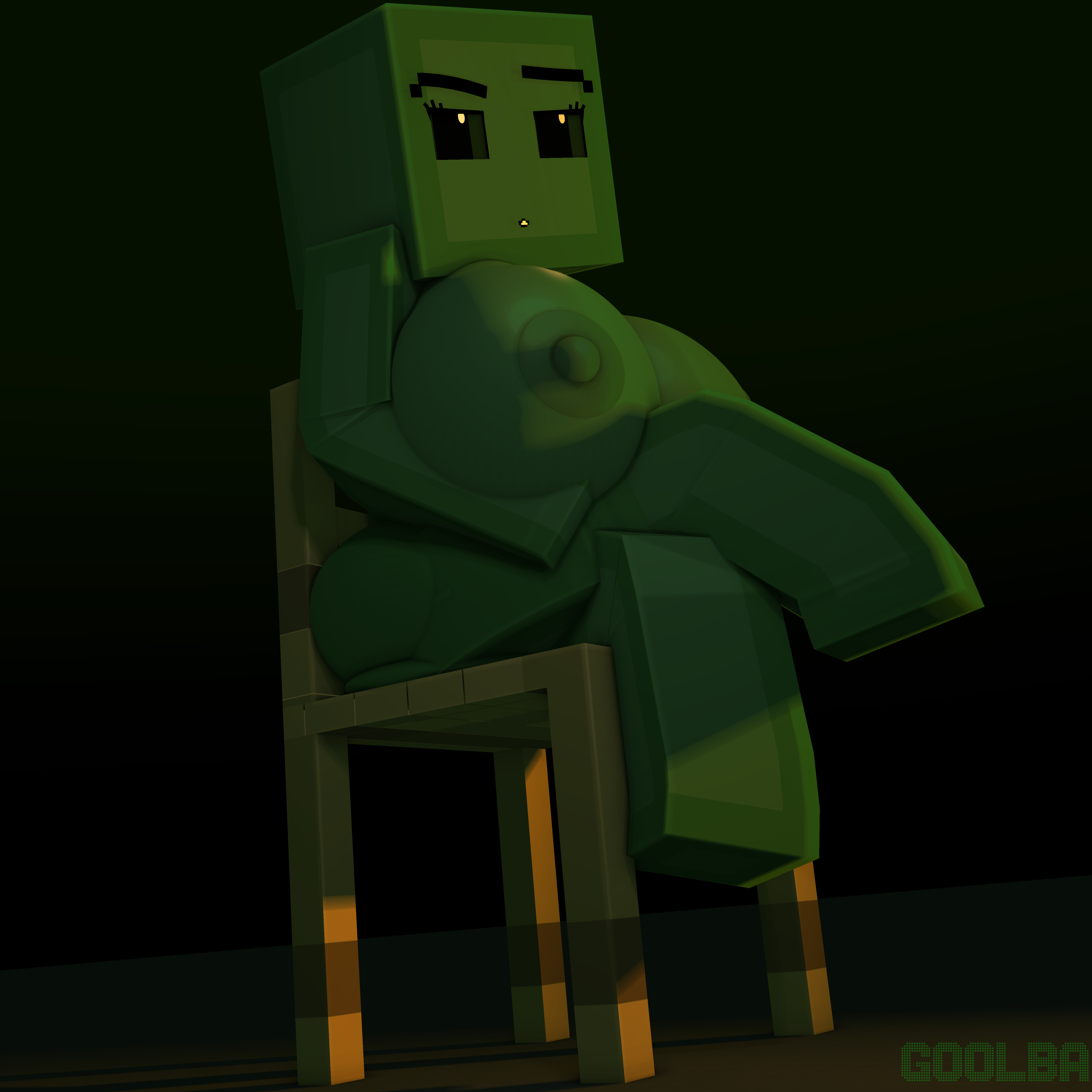 Goolbabe (Minecraft) Rule 34 Image