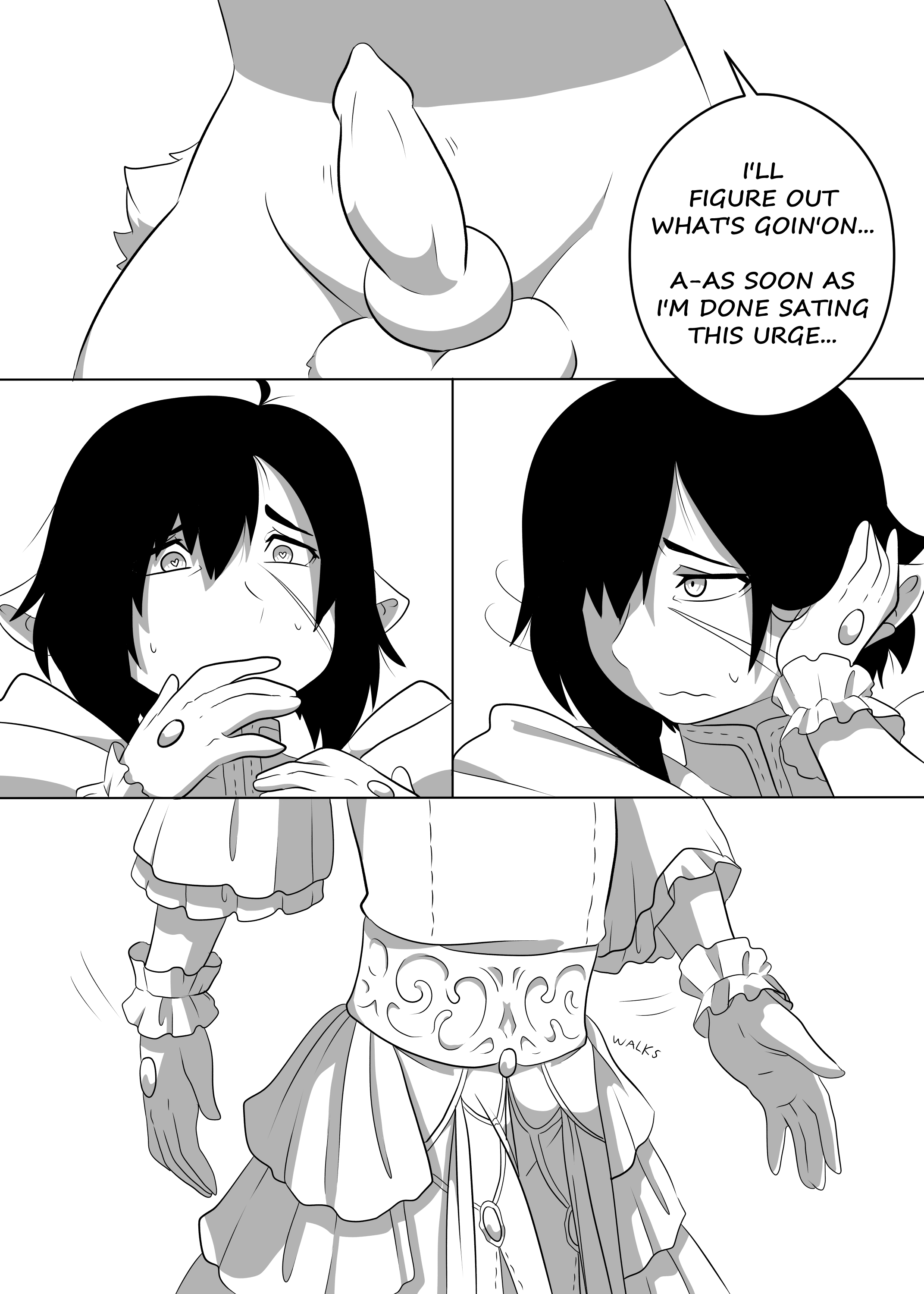 Elezen (Final Fantasy) Rule 34 Image