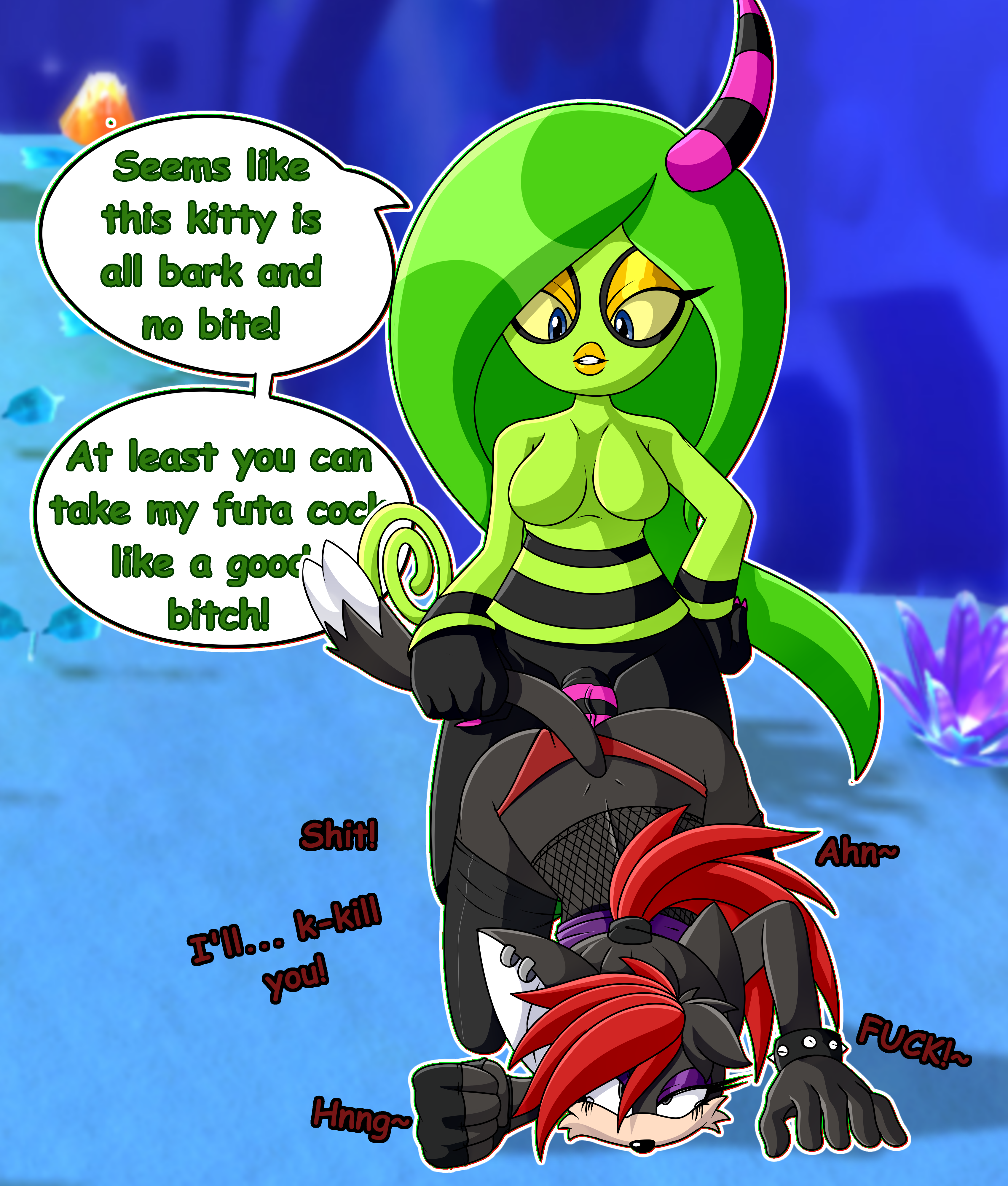 Athena The Bat-Cat (Sega) Rule 34 Image