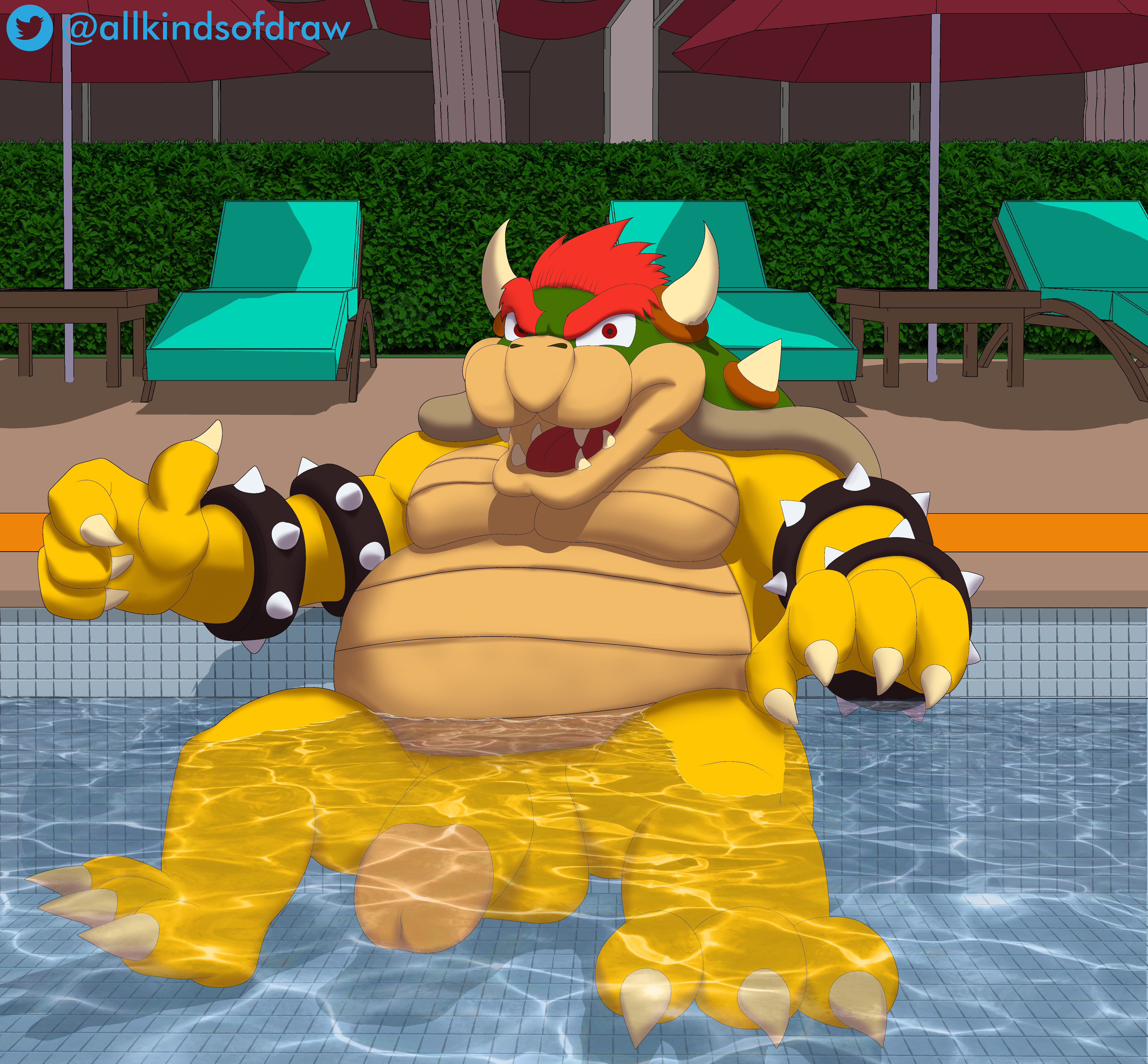 Bowser (Mario (Series)) Rule 34 Image