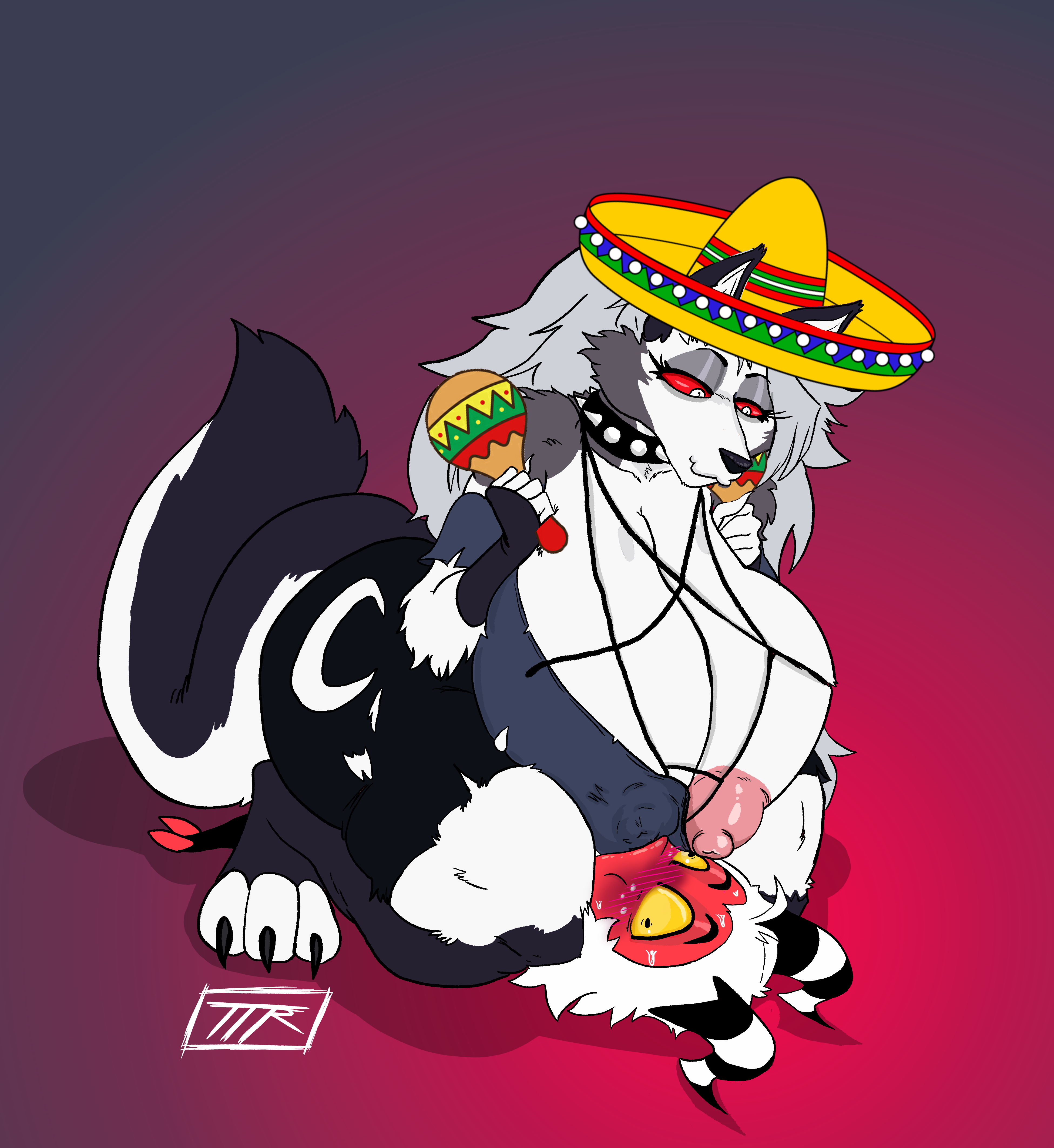 Loona (Helluva Boss) Rule 34 Image