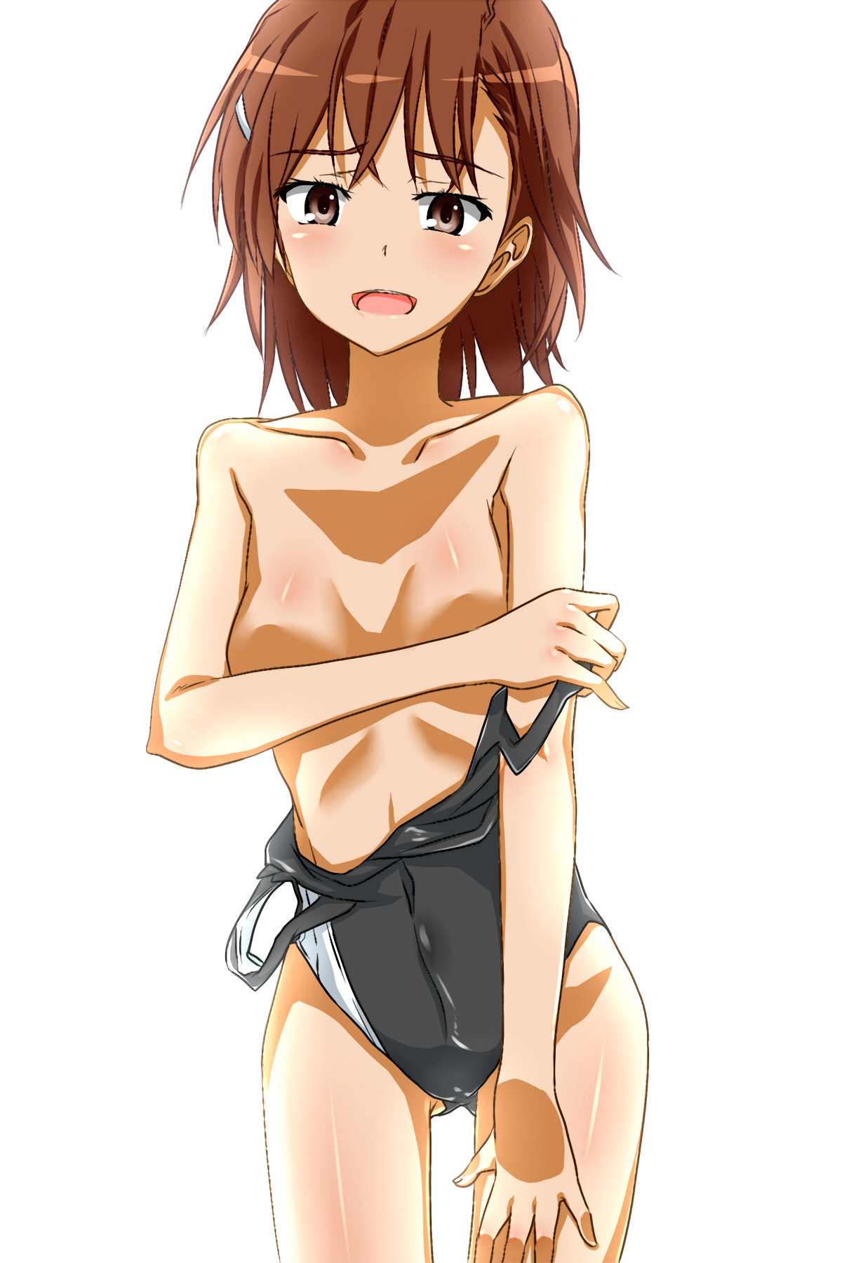 Misaka Mikoto (To Aru Kagaku No Railgun) Rule 34 Image