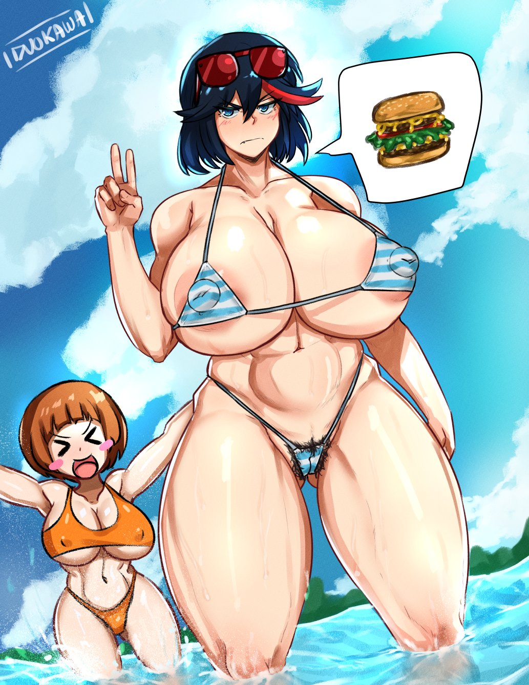 Mankanshoku Mako (Kill La Kill) Rule 34 Image