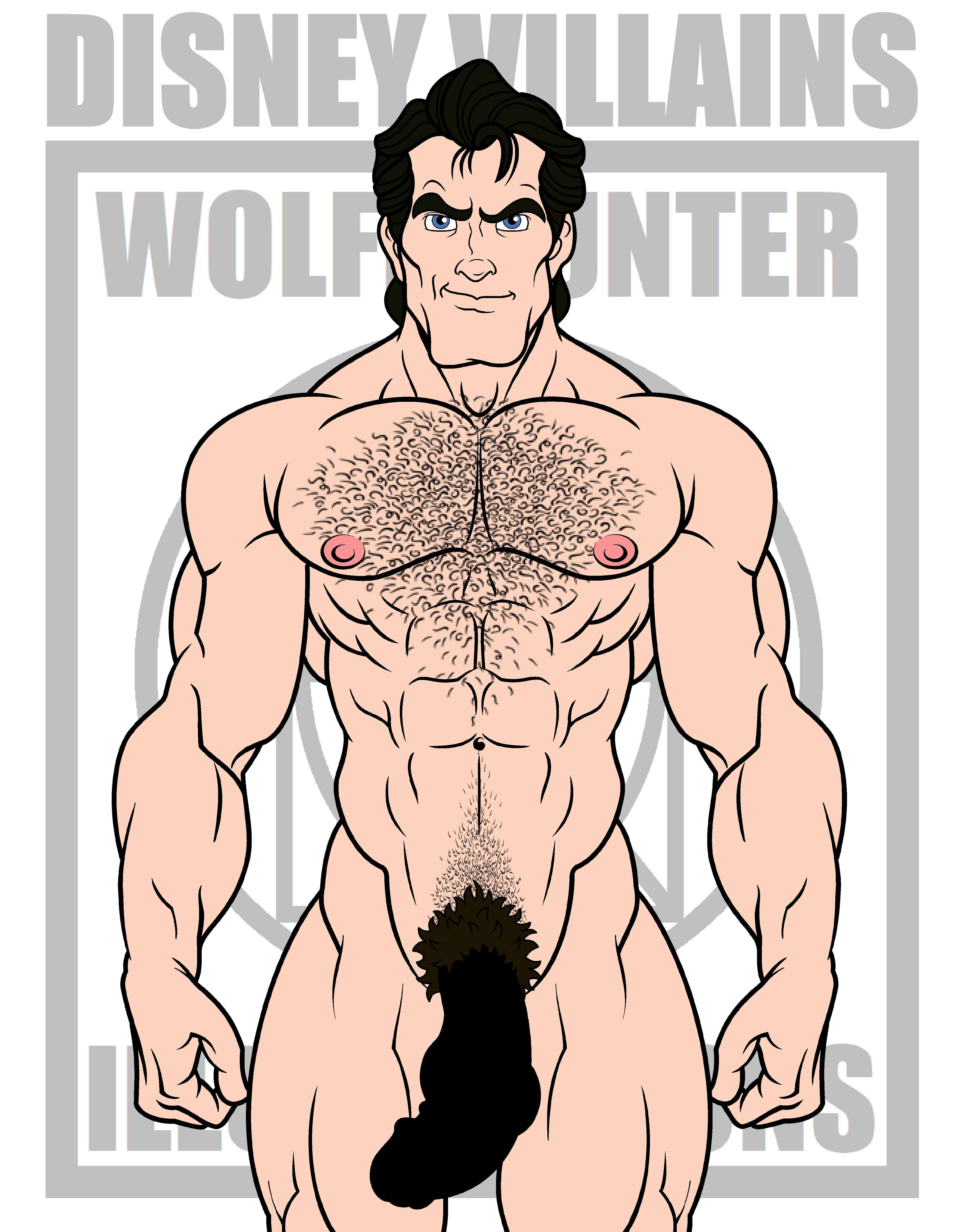 Gaston (Beauty And The Beast) Rule 34 Image