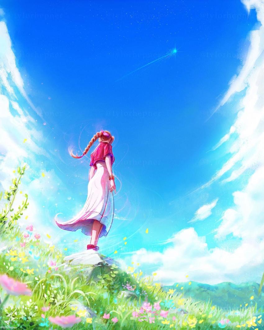 Aerith Gainsborough (Final Fantasy) Rule 34 Image