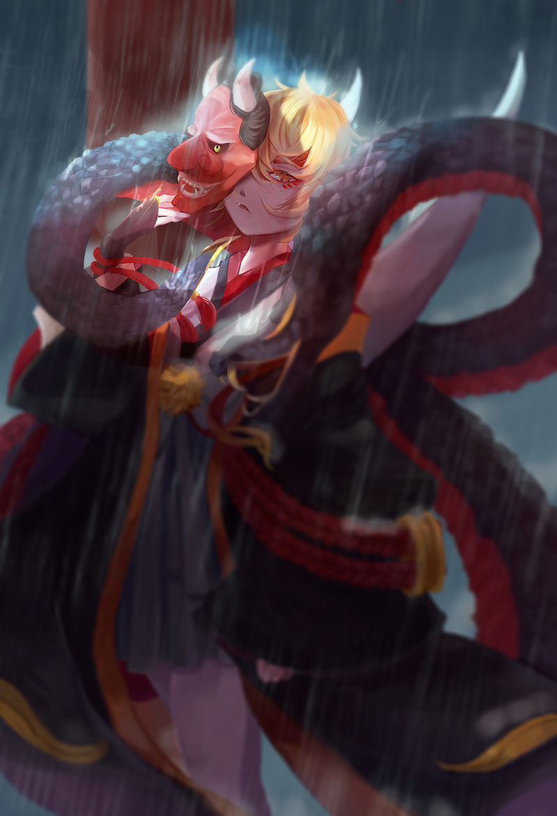Hannya (Onmyoji) Rule 34 Image