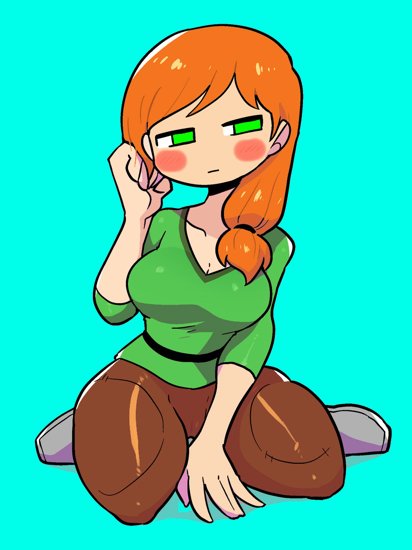 Alex (Minecraft) Rule 34 Image
