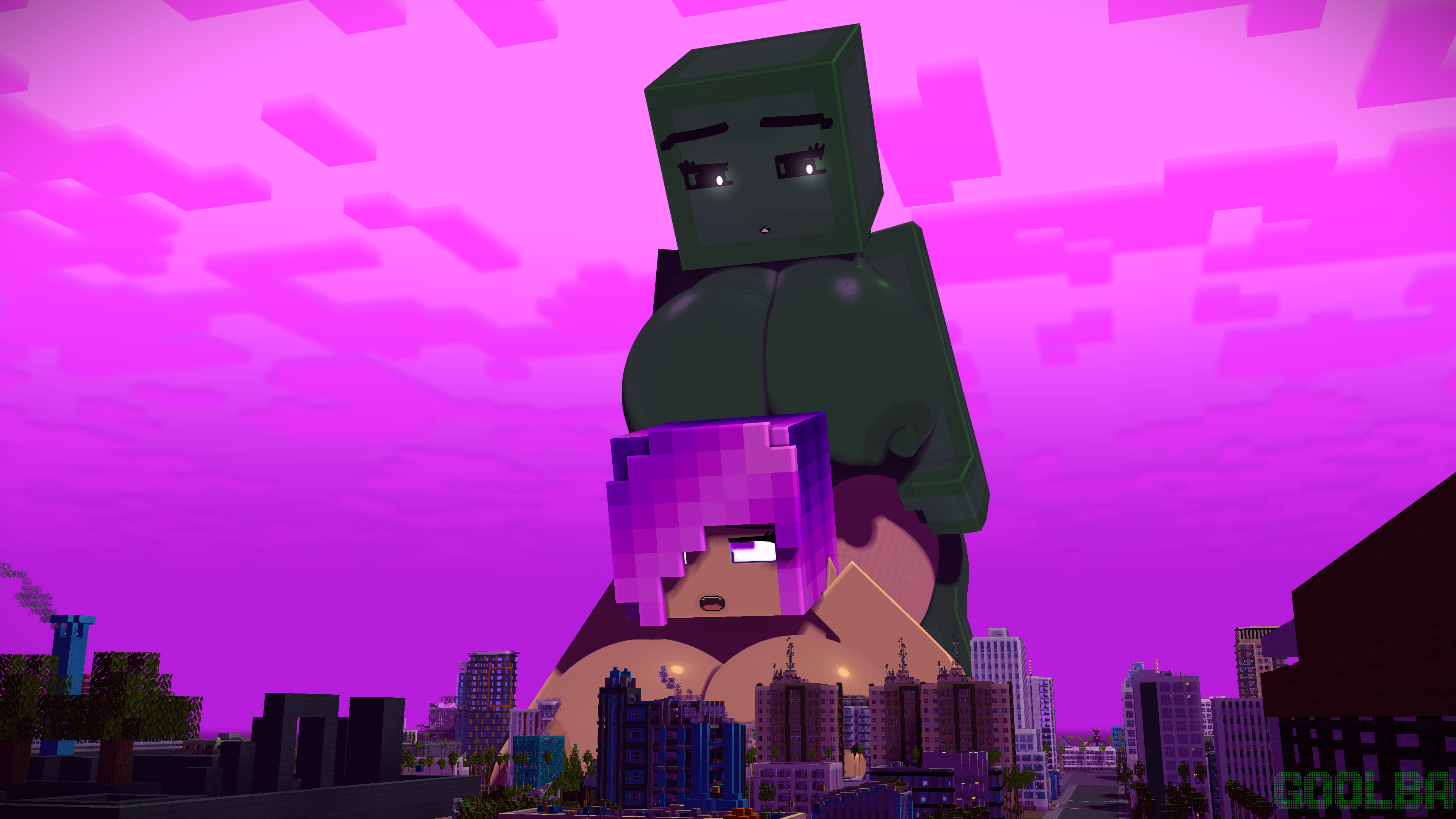 Goolbabe (Minecraft) Rule 34 Image